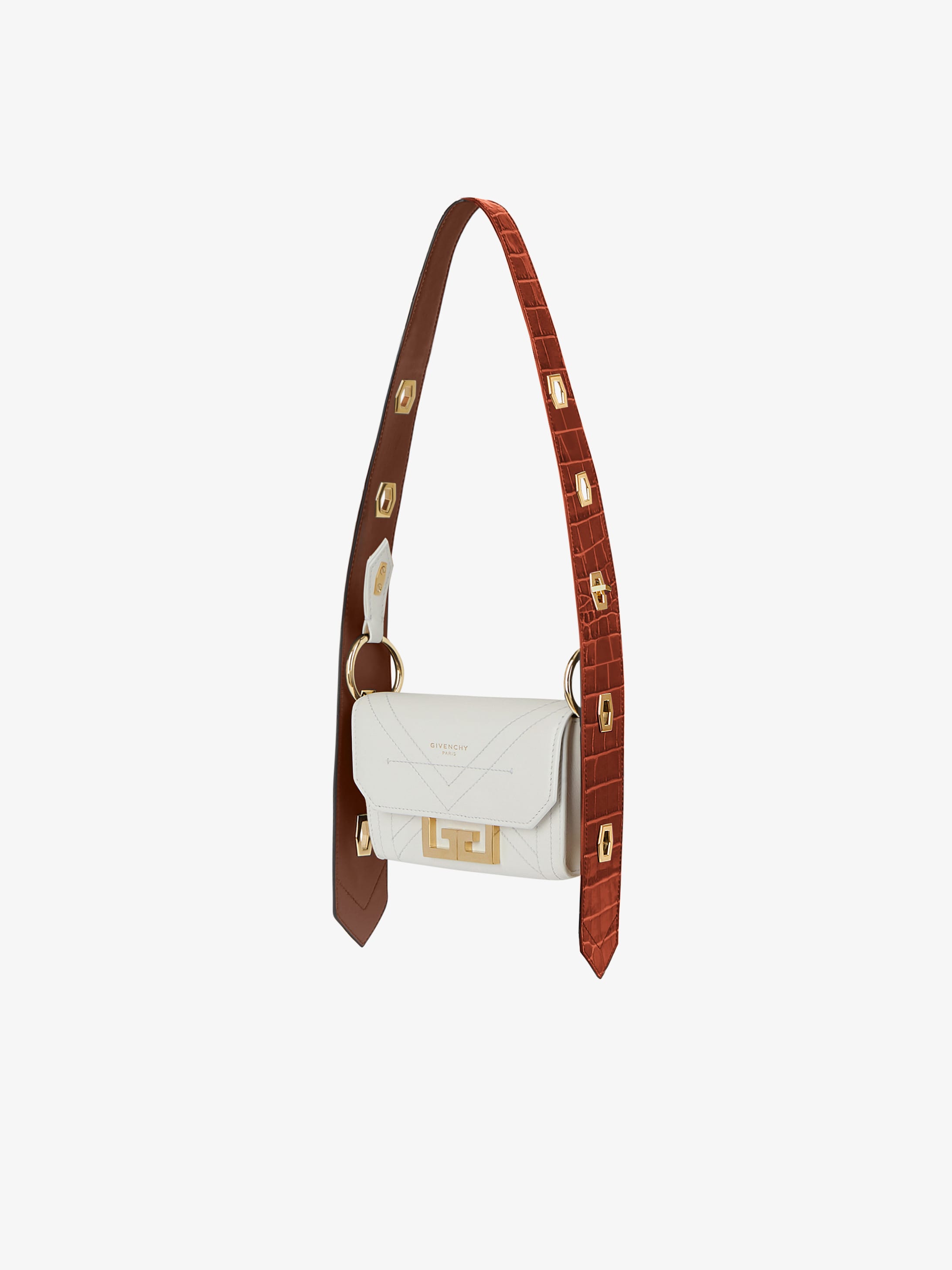 Sac Eden nano en cuir bicolore