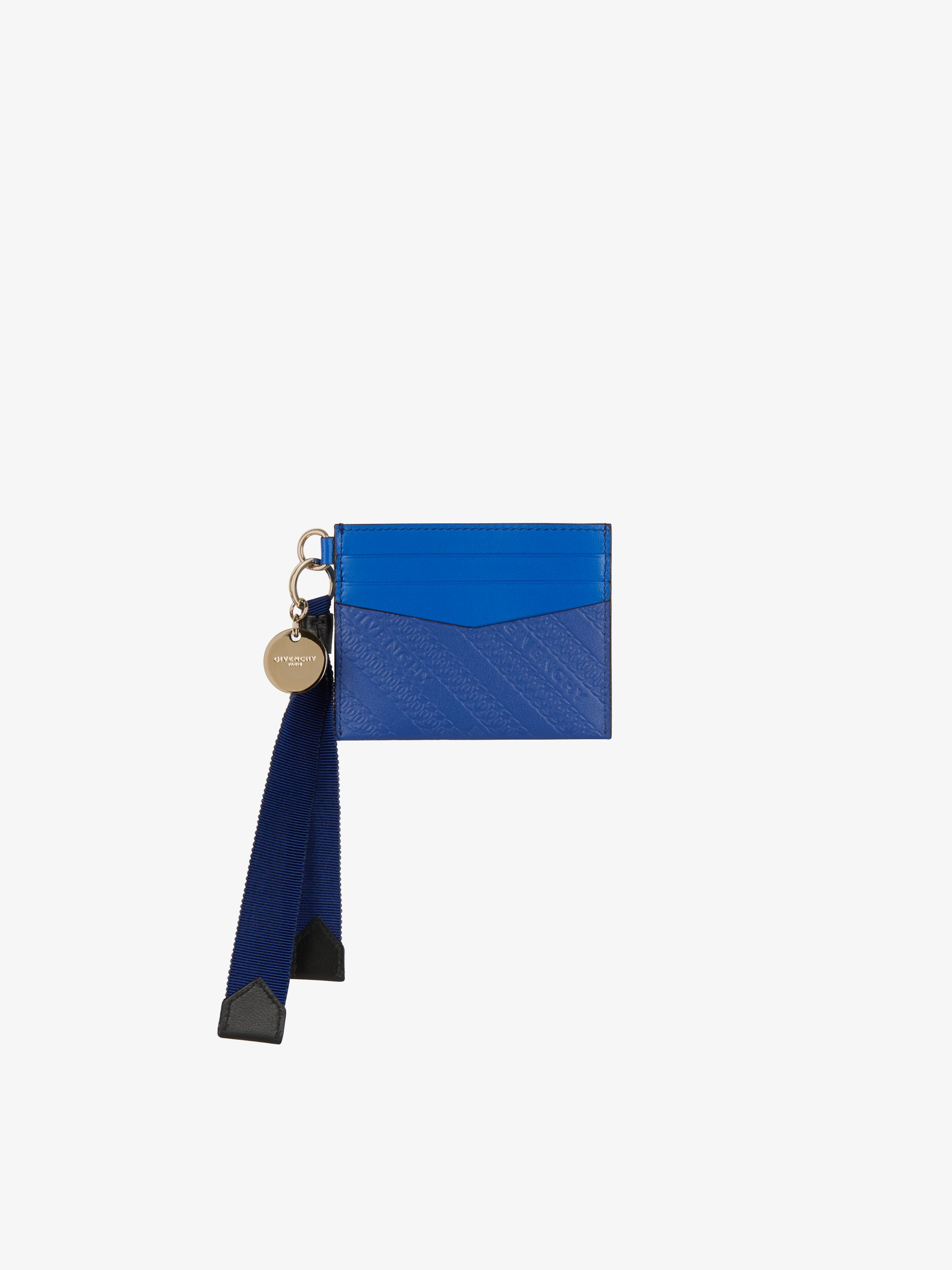 Bond card holder in GIVENCHY chain leather