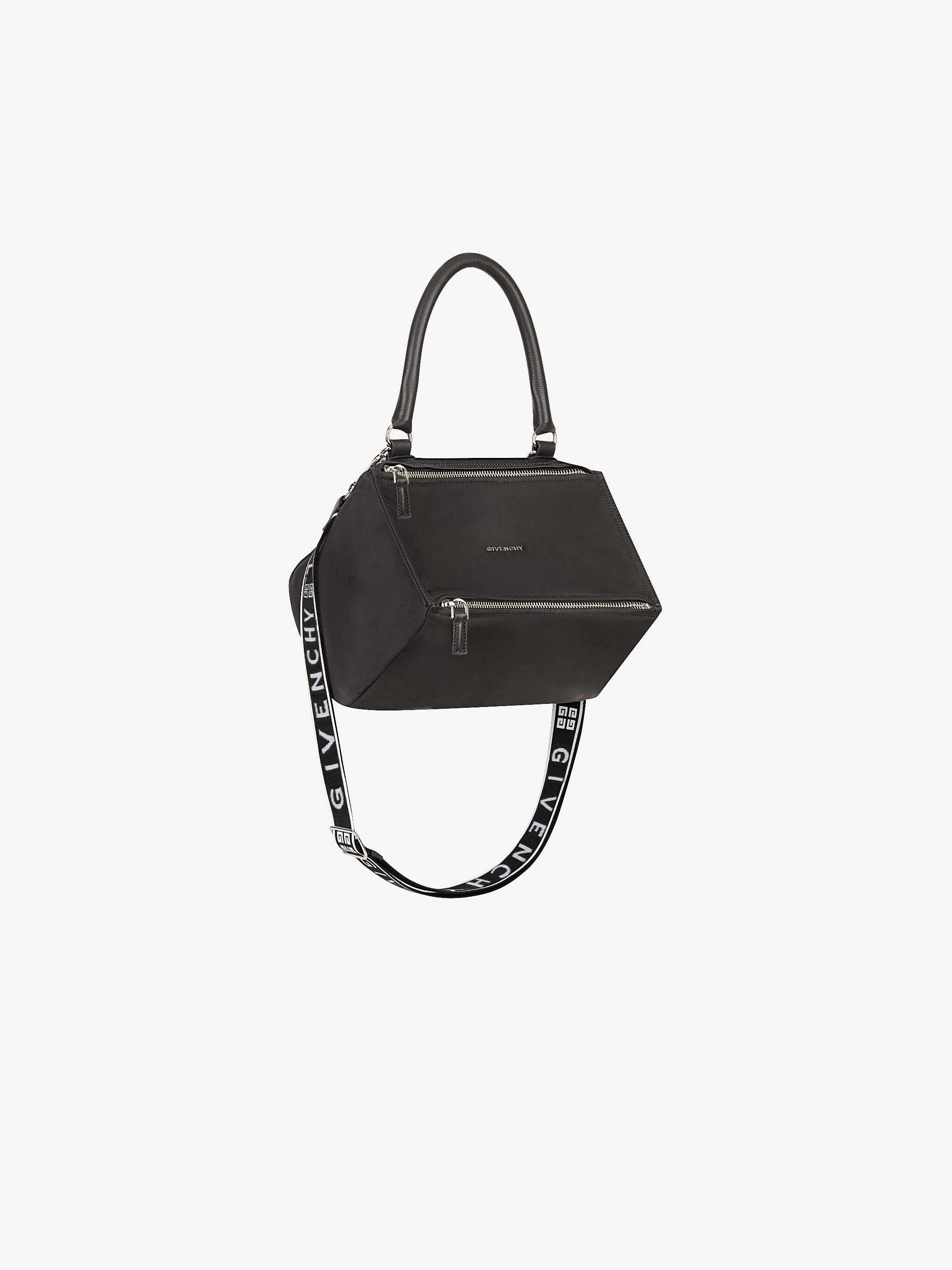 Givenchy 4g Small Pandora Bag In Nylon Paris Givenchy 4g Small Pandora Bag In Nylon