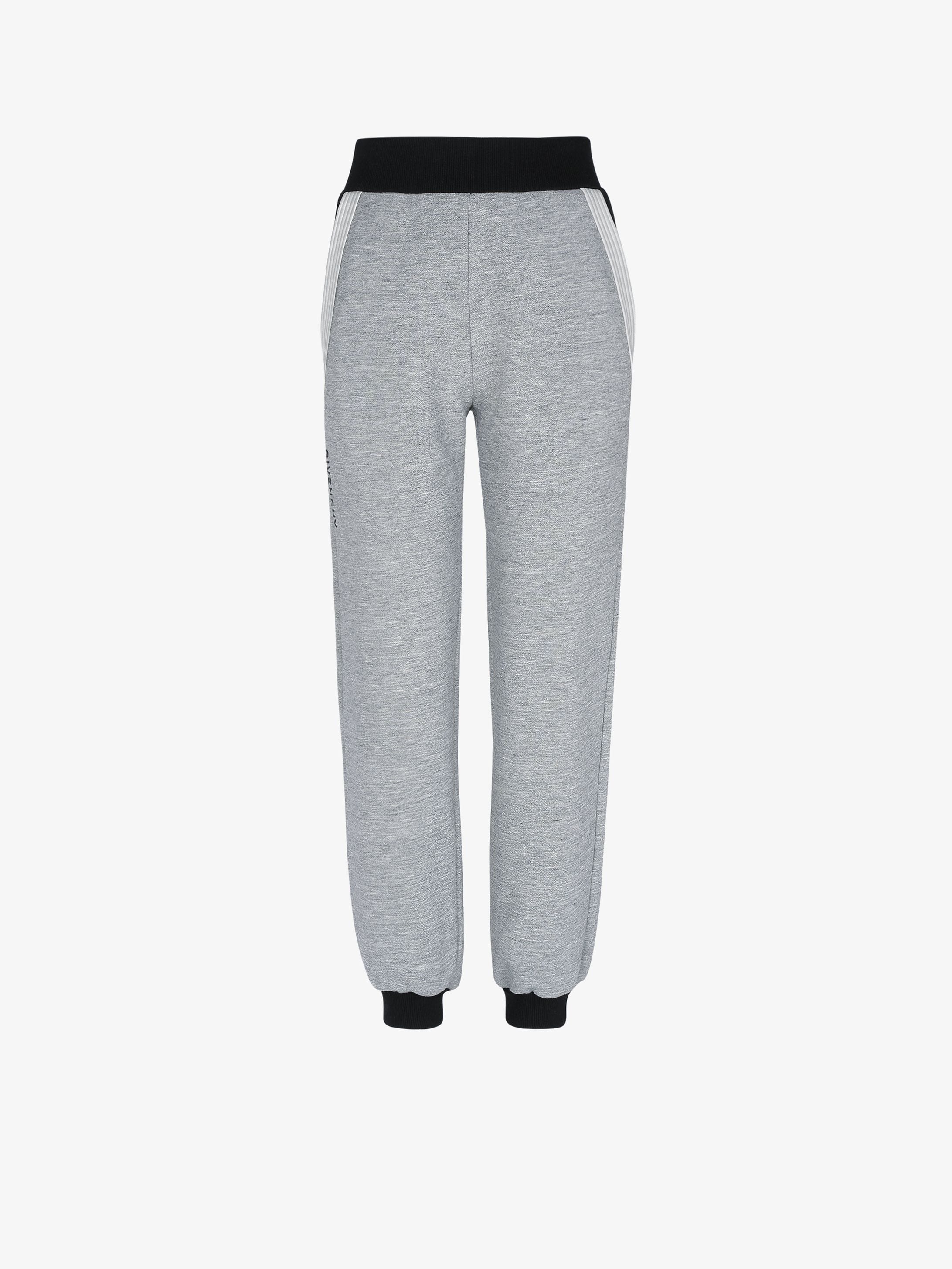 GIVENCHY jogger pants with contrasting details