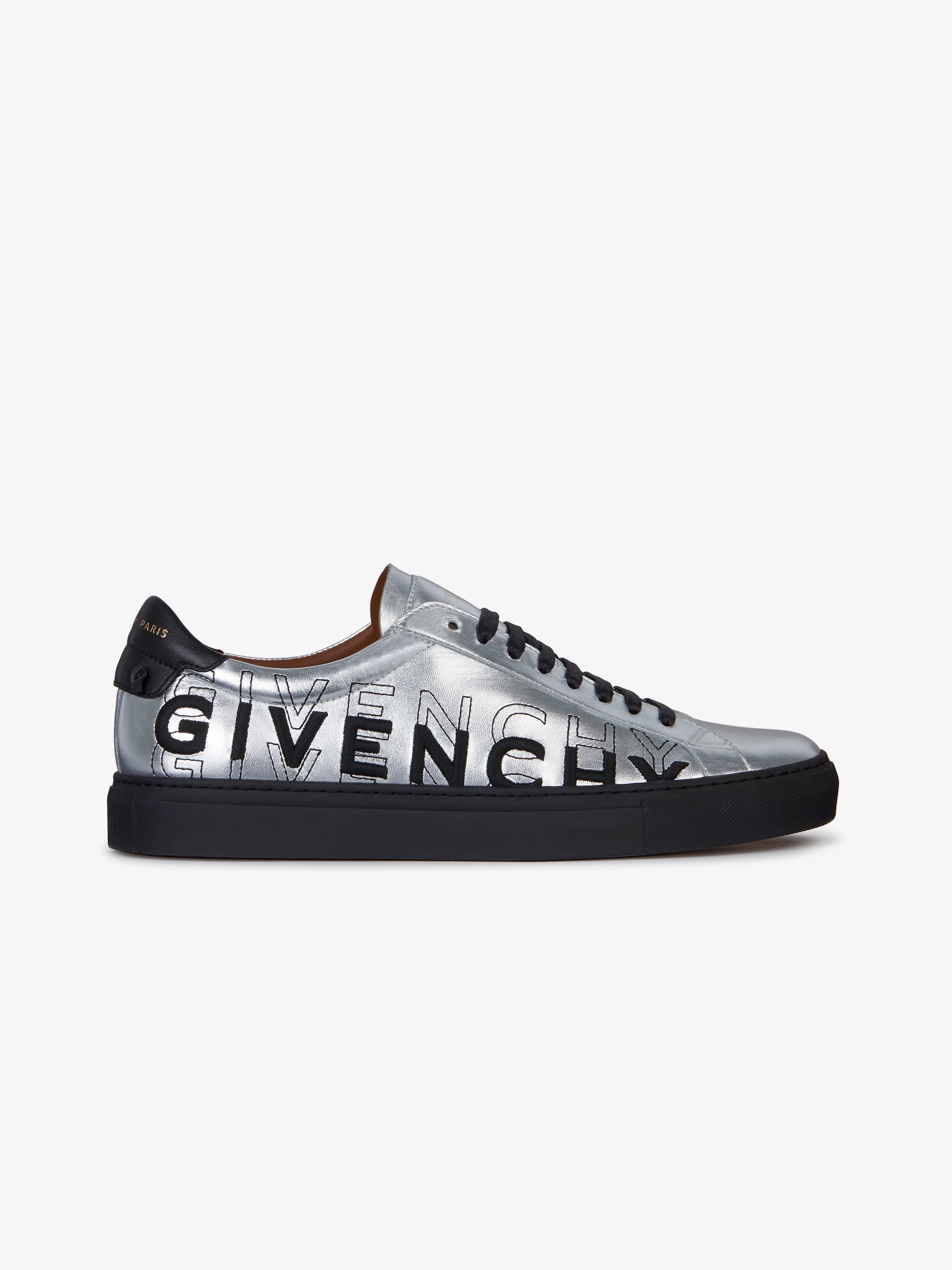 Sneakers en cuir métallisé GIVENCHY dégradé