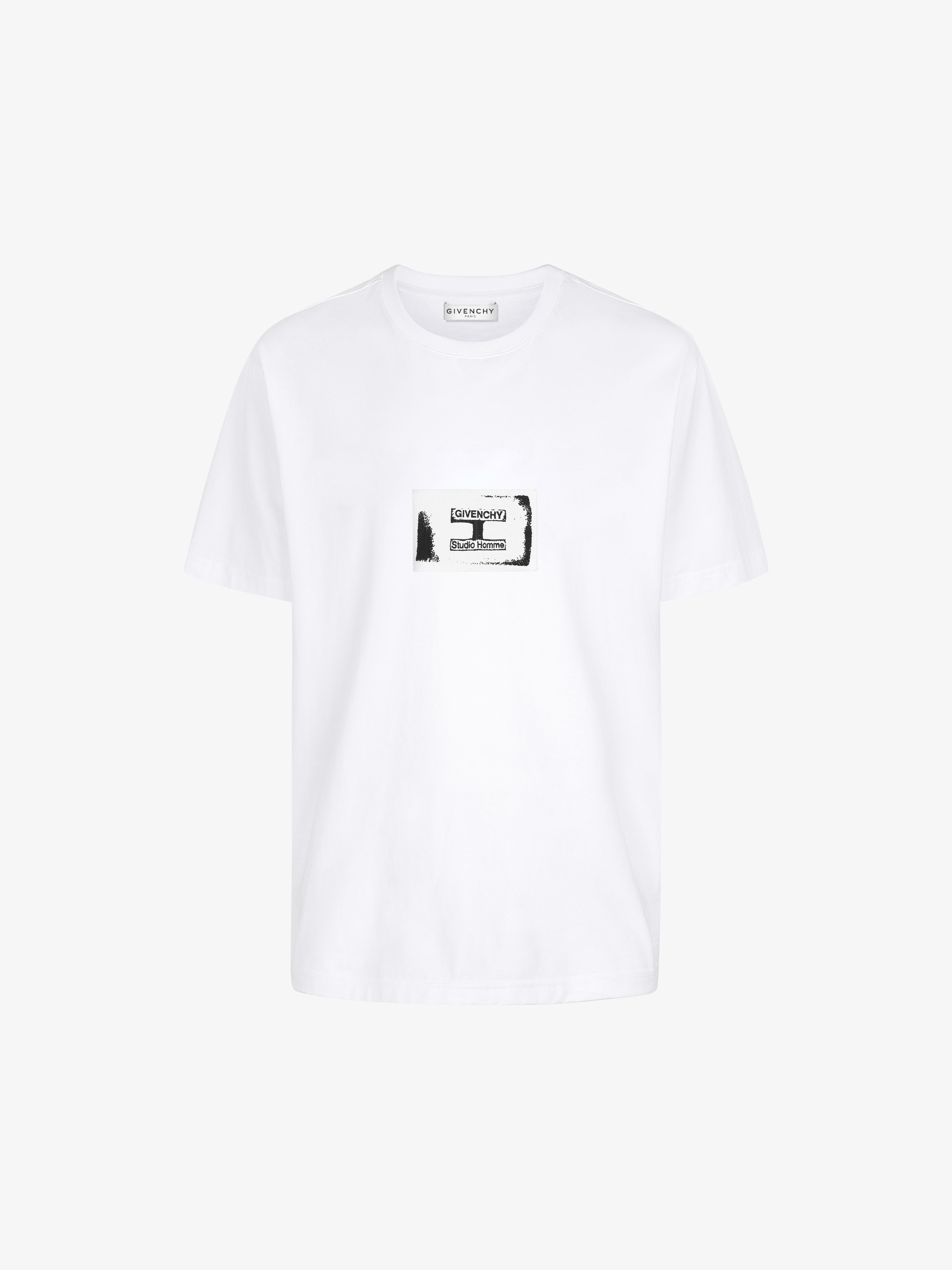 GIVENCHY Studio Homme t-shirt with patch