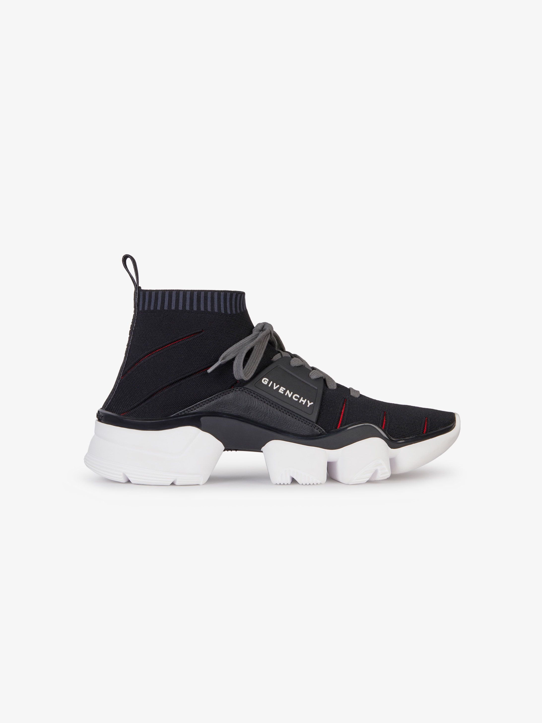 givenchy knitted jaw low sneakers