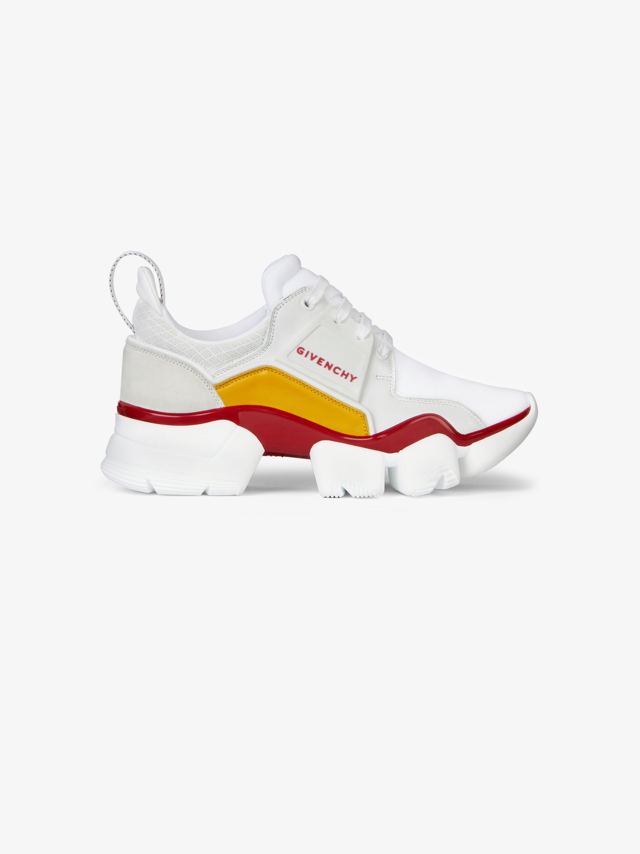 JAW low sneakers in neoprene and leather