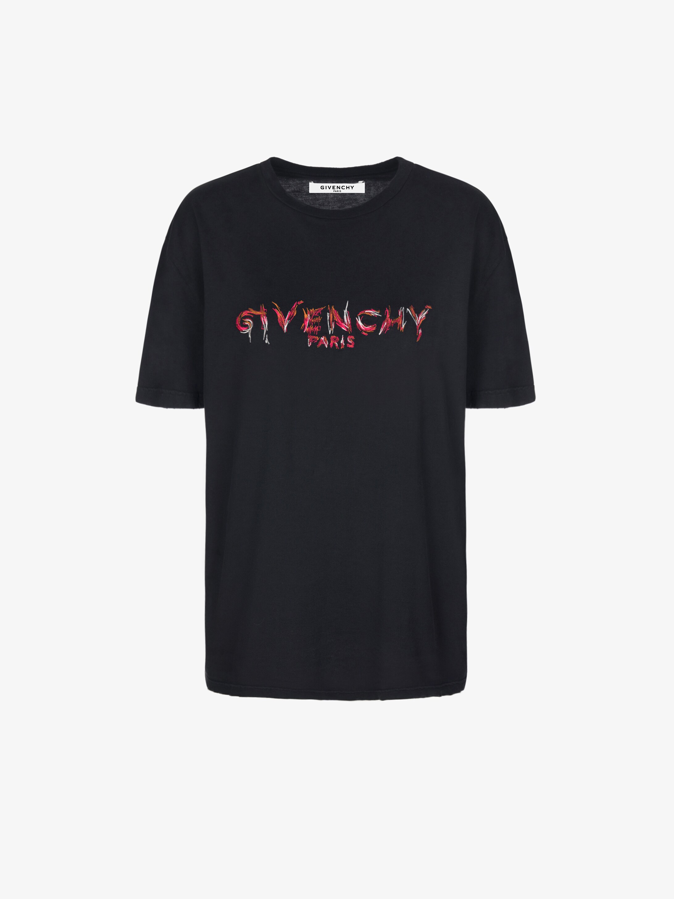 GIVENCHY PARIS printed oversized T-shirt | GIVENCHY Paris