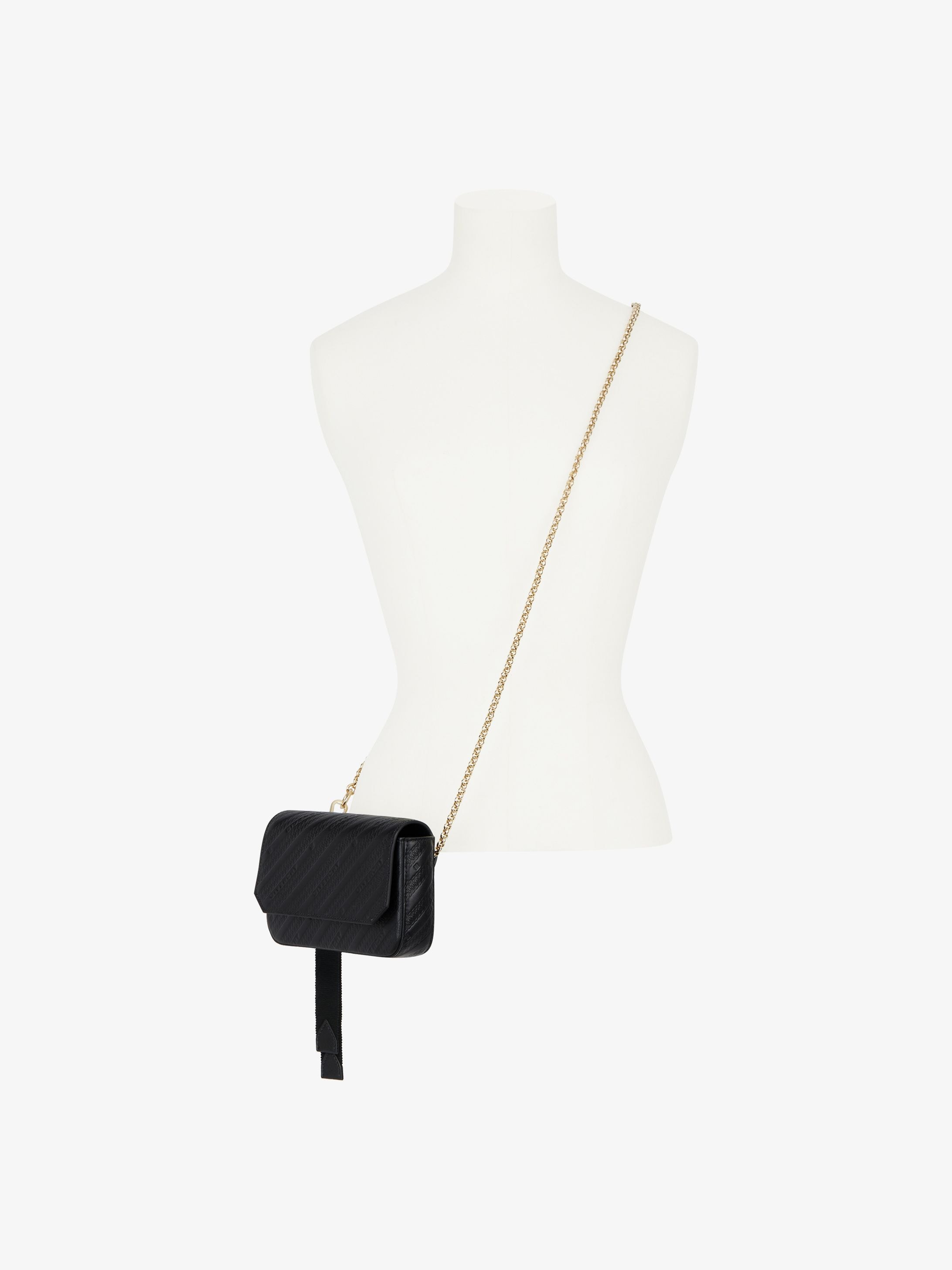 Pochette Bond en cuir GIVENCHY Chaîne à bandoulière chaîne