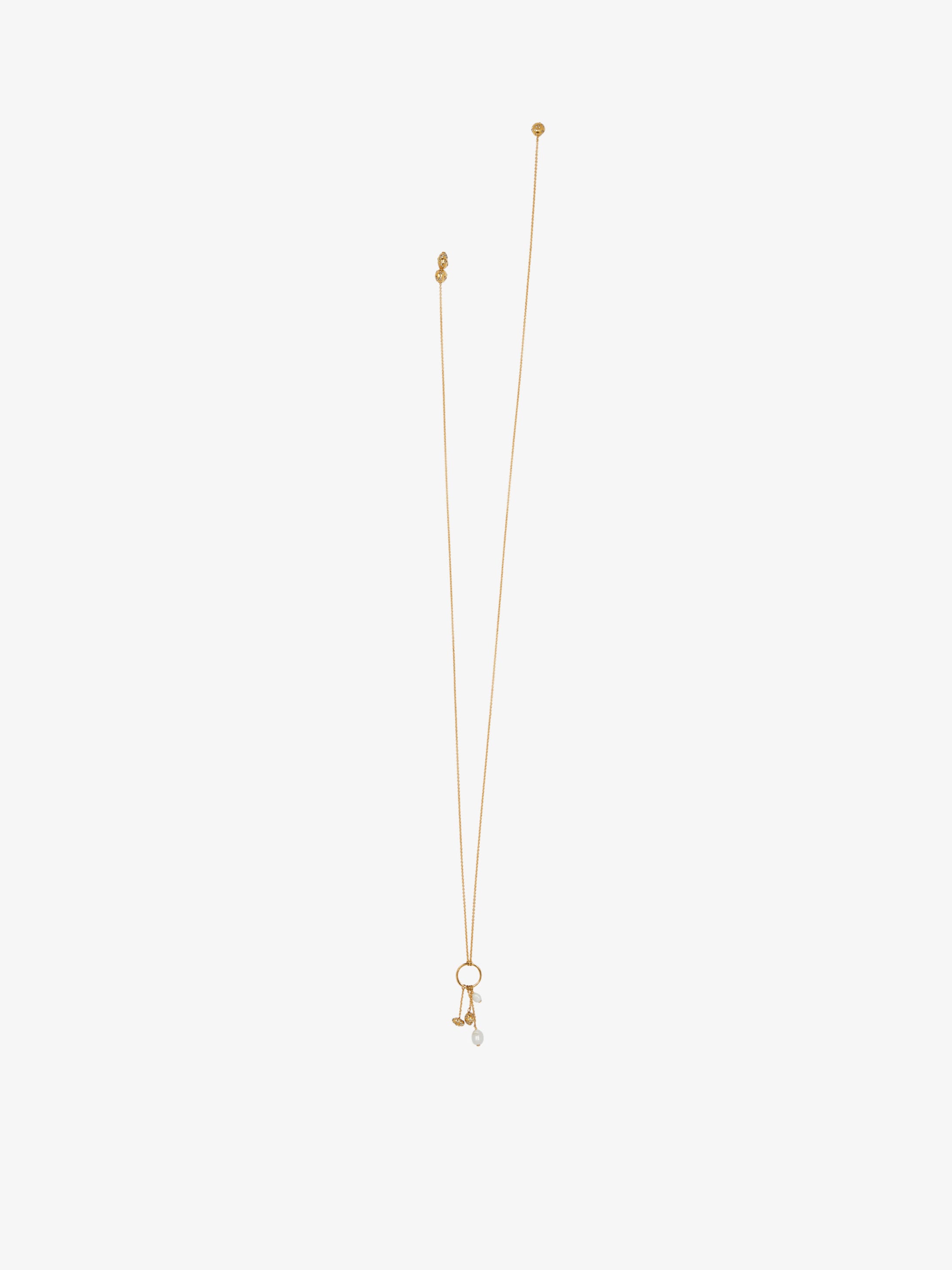 Pendant lasso necklace