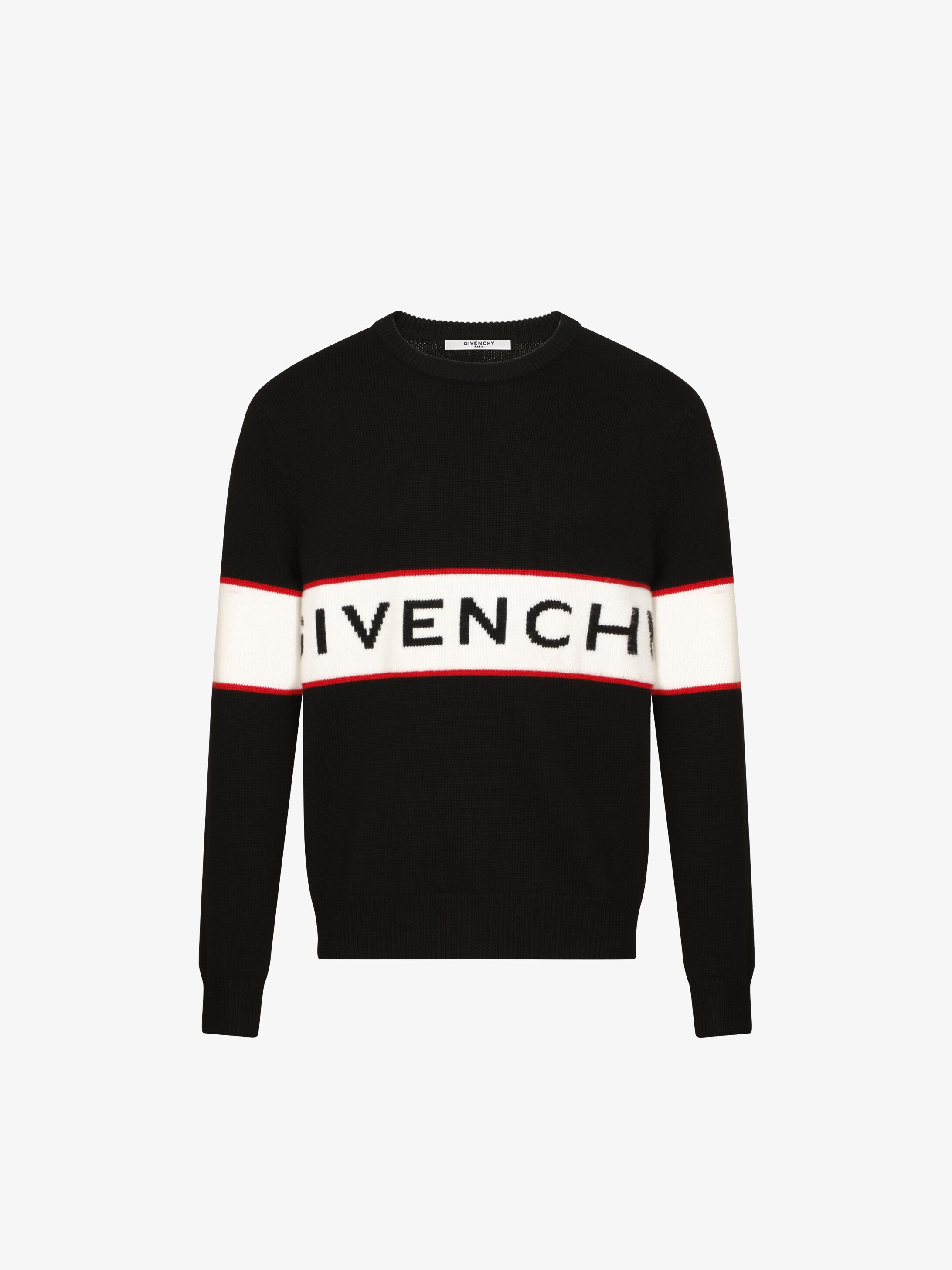 GIVENCHY contrasted band jumper | GIVENCHY Paris