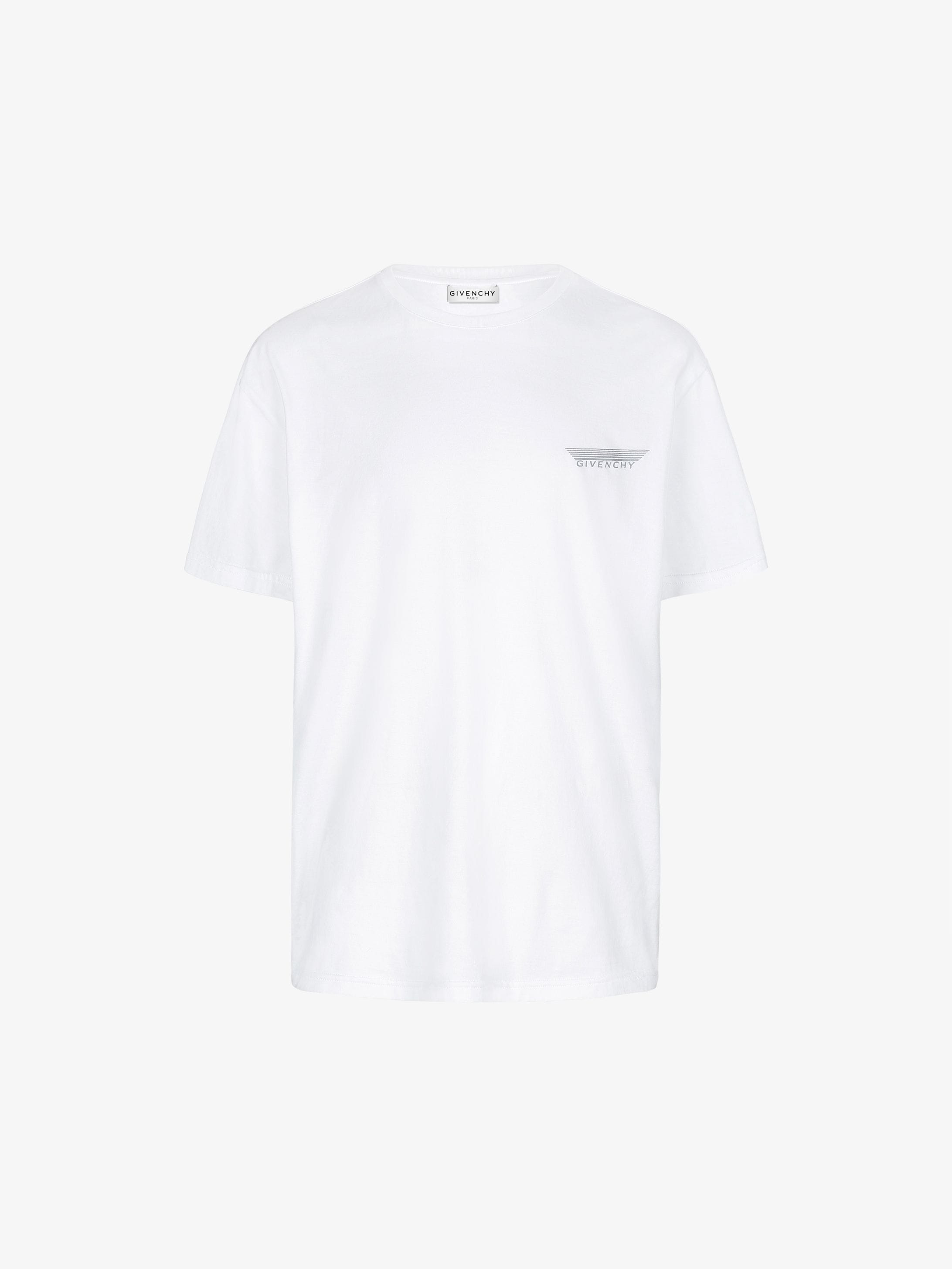 GIVENCHY reflective bands t-shirt