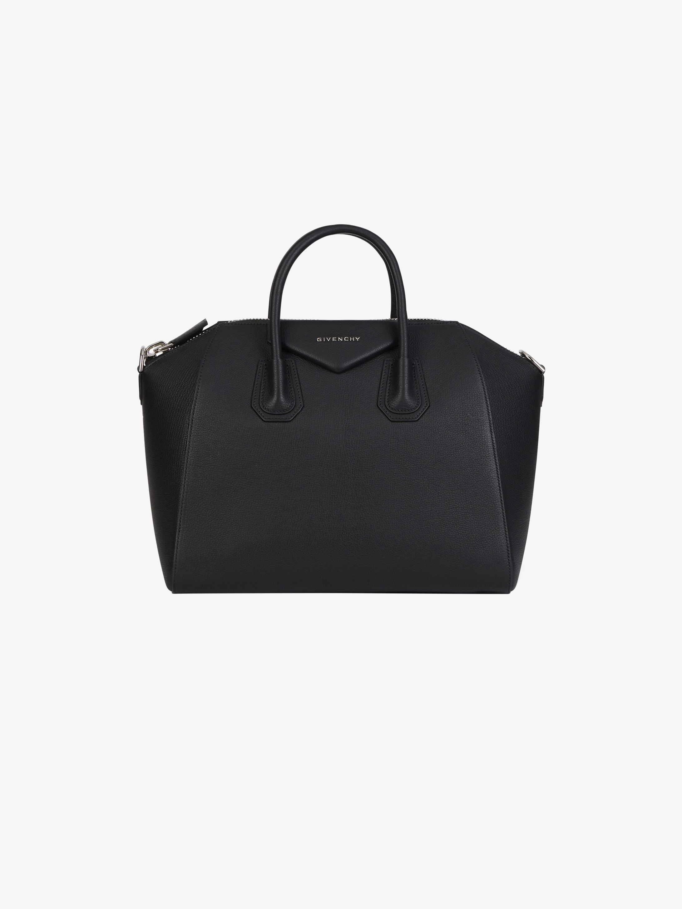 medium antigona bag in grained leather