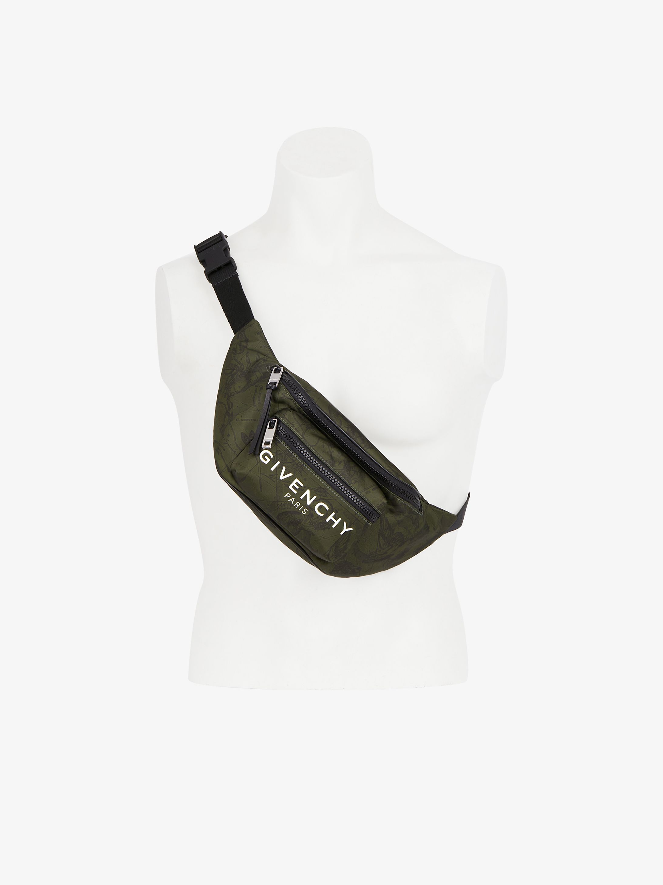 GIVENCHY astral printed bum bag in nylon