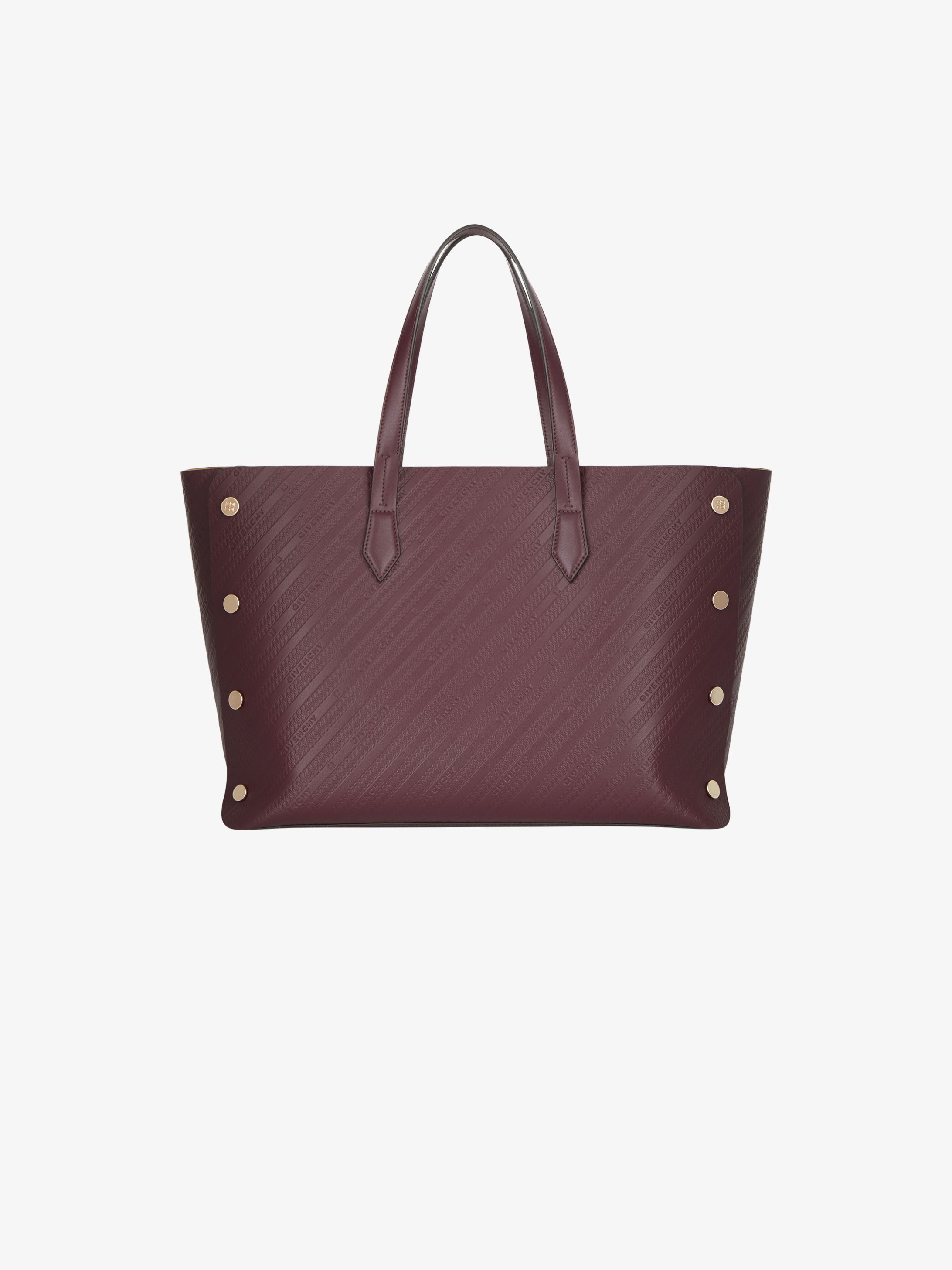 Medium Bond shopper in GIVENCHY chain embossed leather