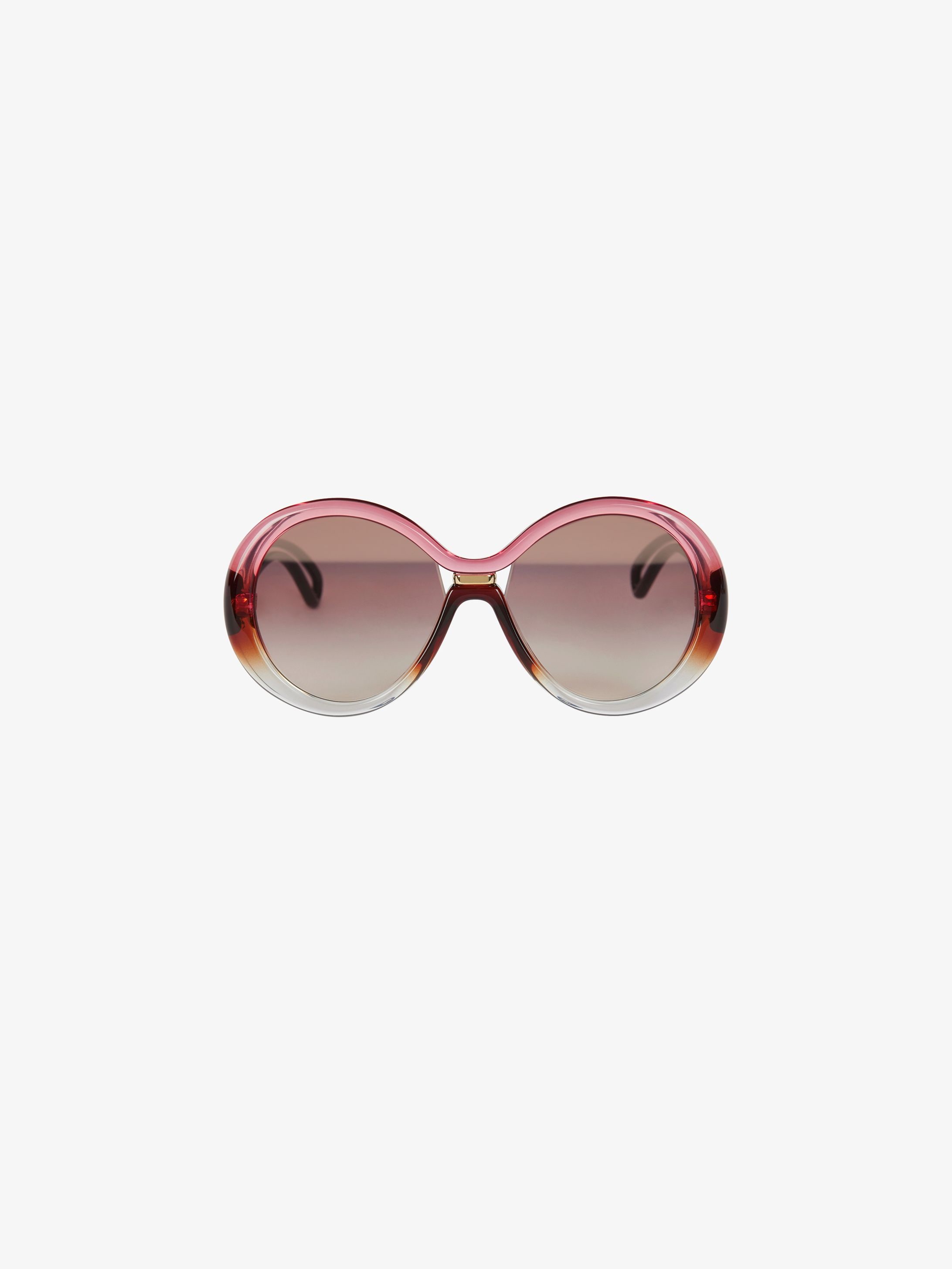 Round oversized sunglasses