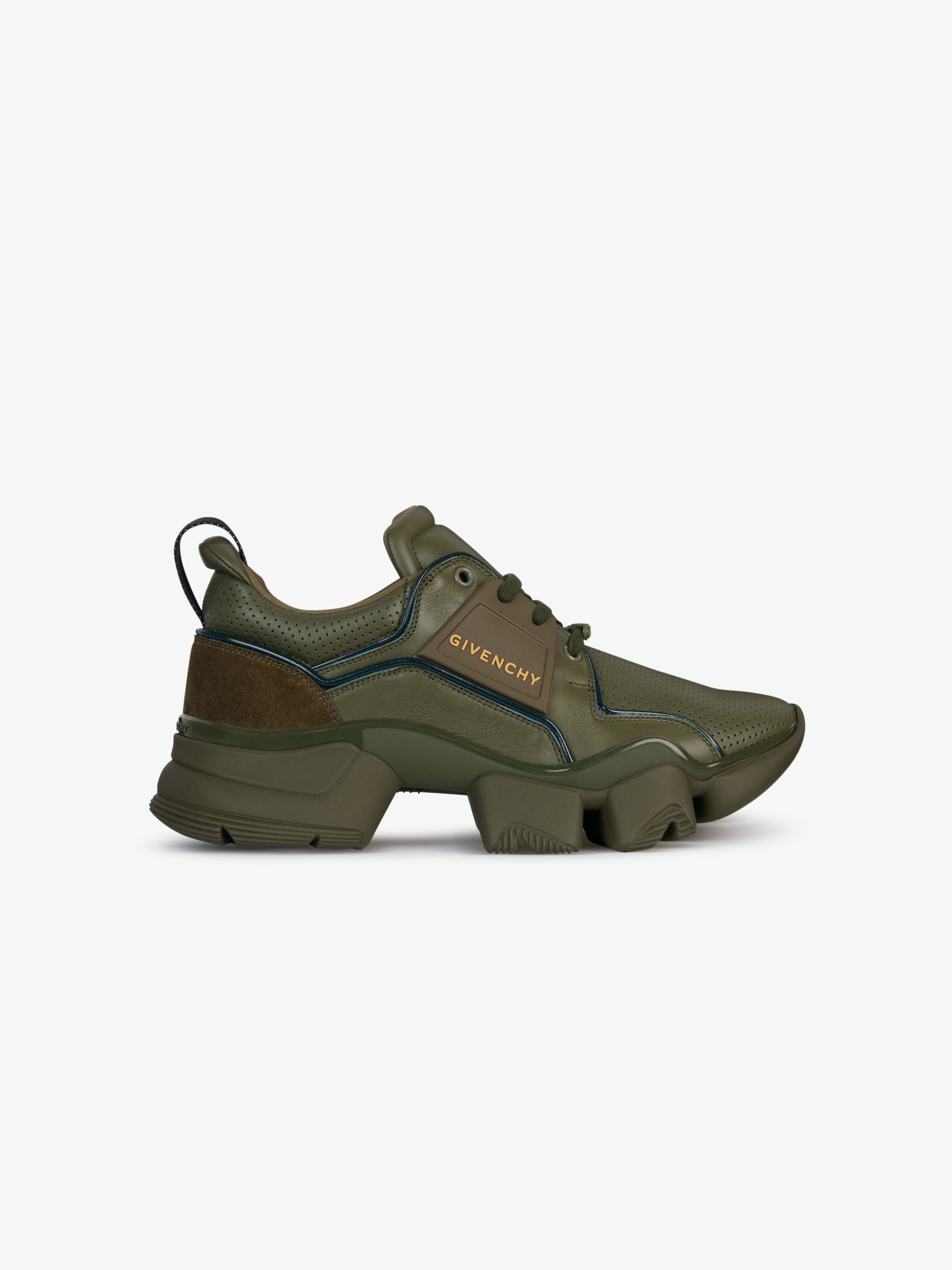 JAW low sneakers in perforated leather