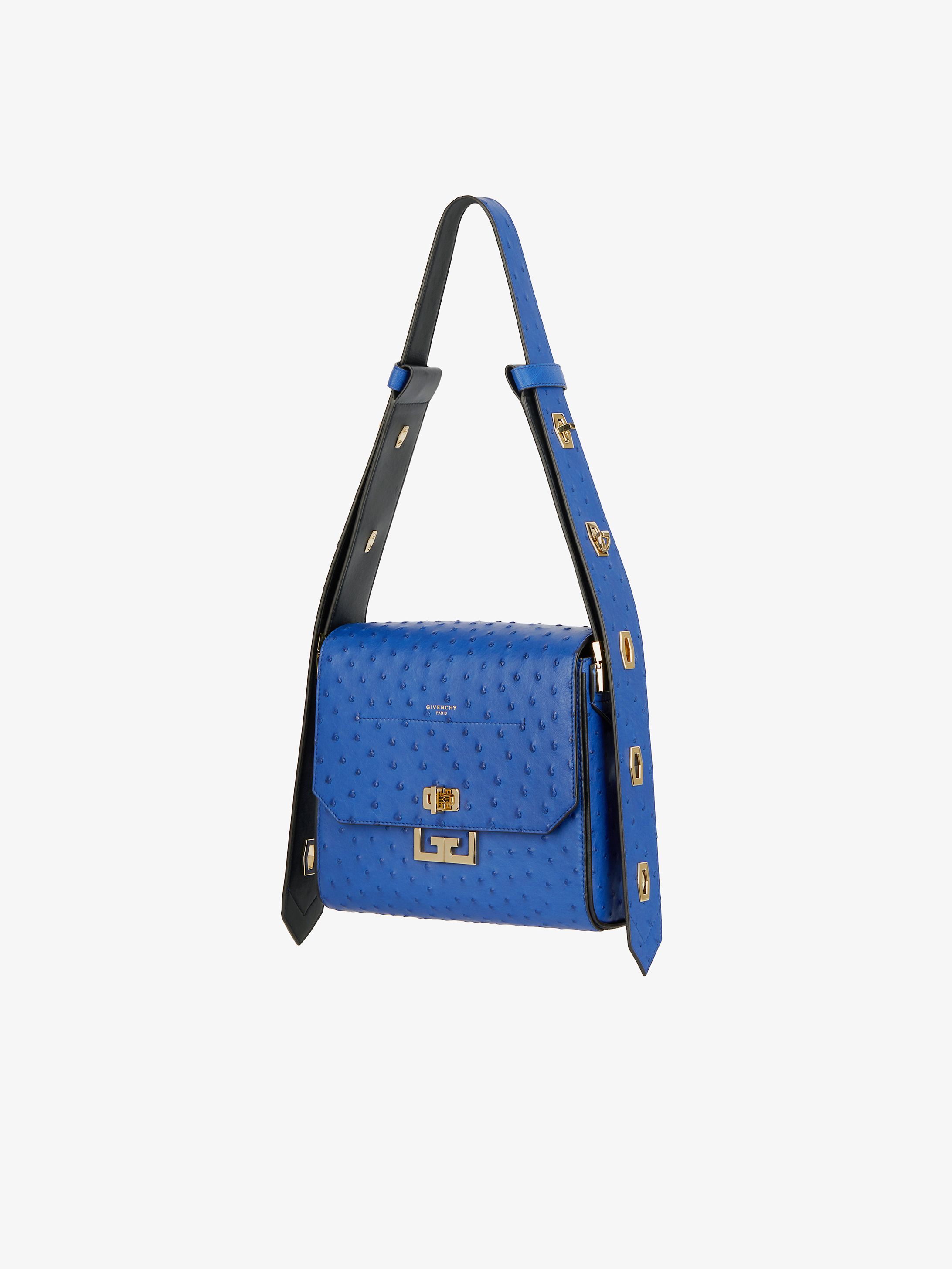 Medium Eden bag in ostrich