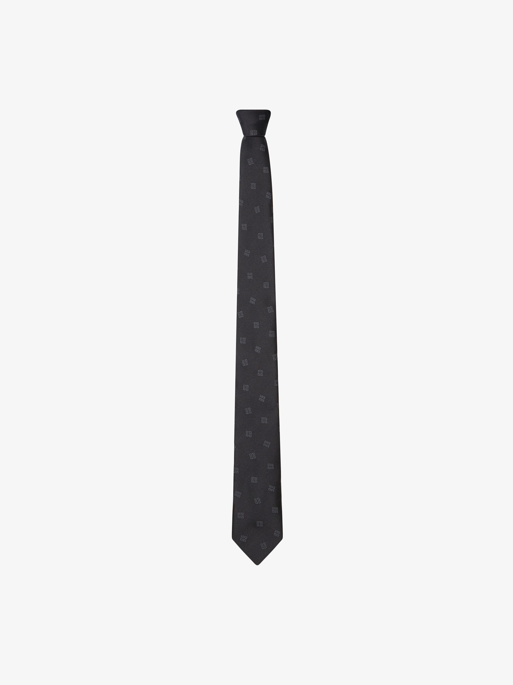 4G Givenchy jacquard tie in silk