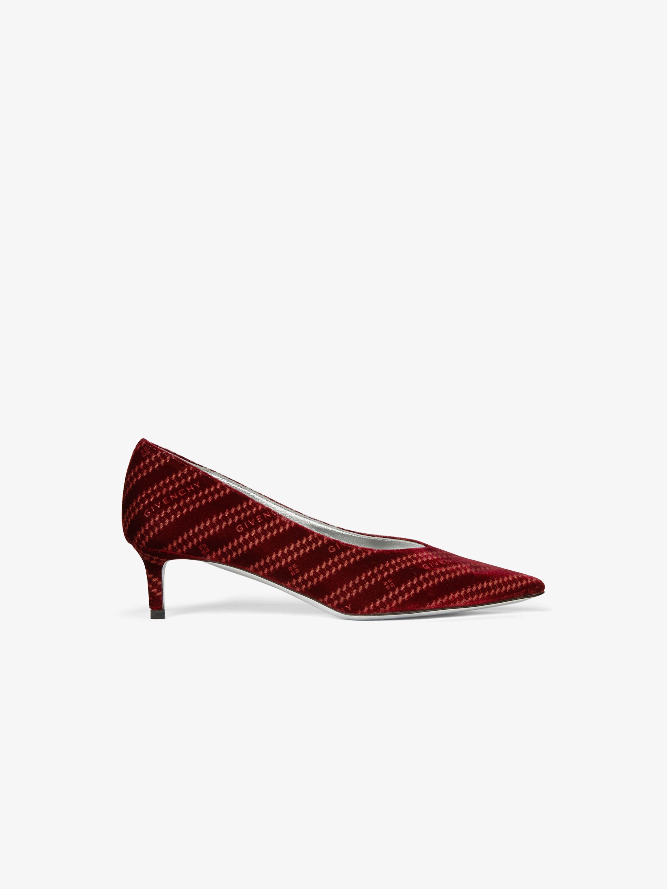 GIVENCHY chain pumps in velvet