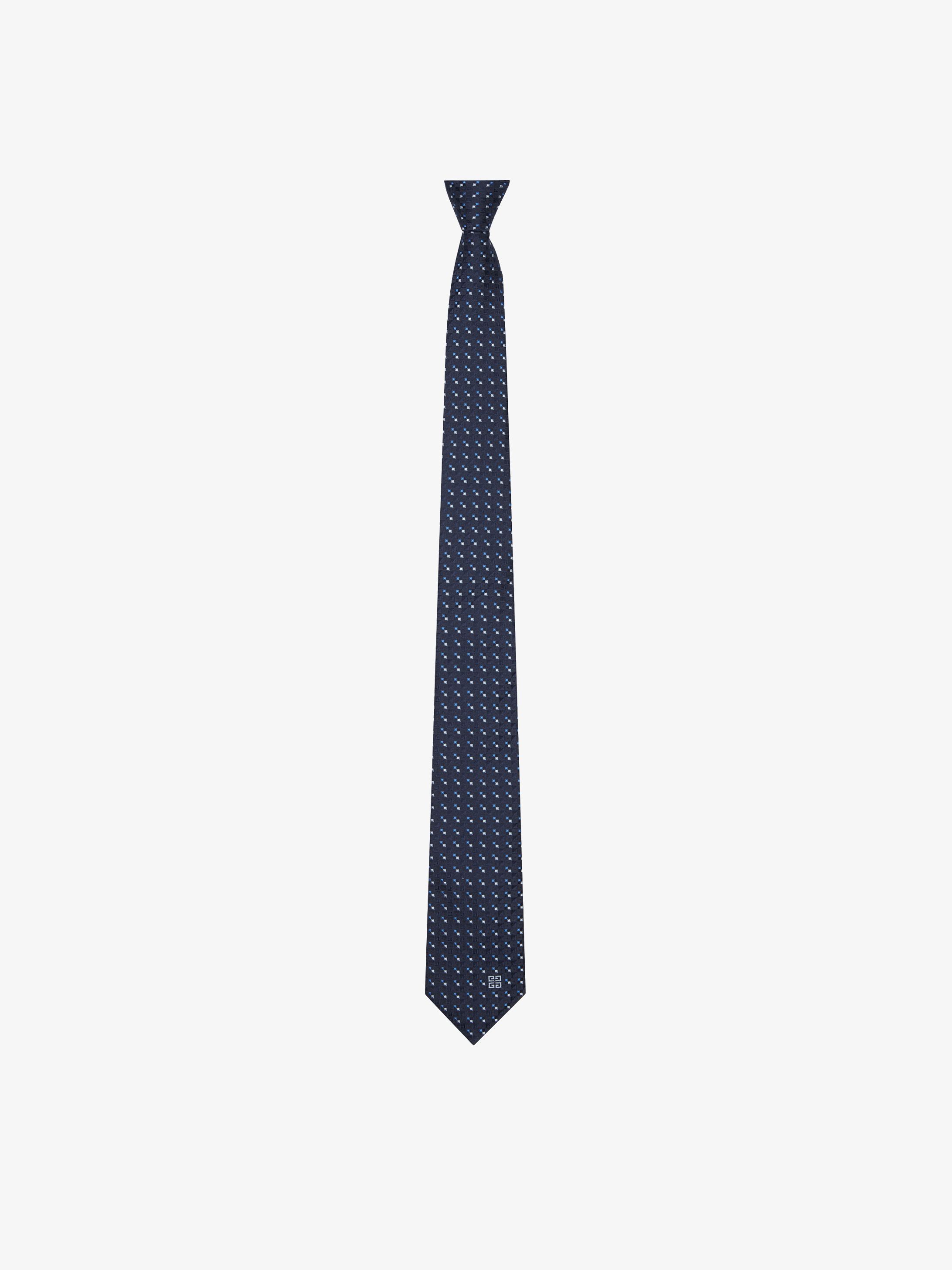 Silk jacquard tie