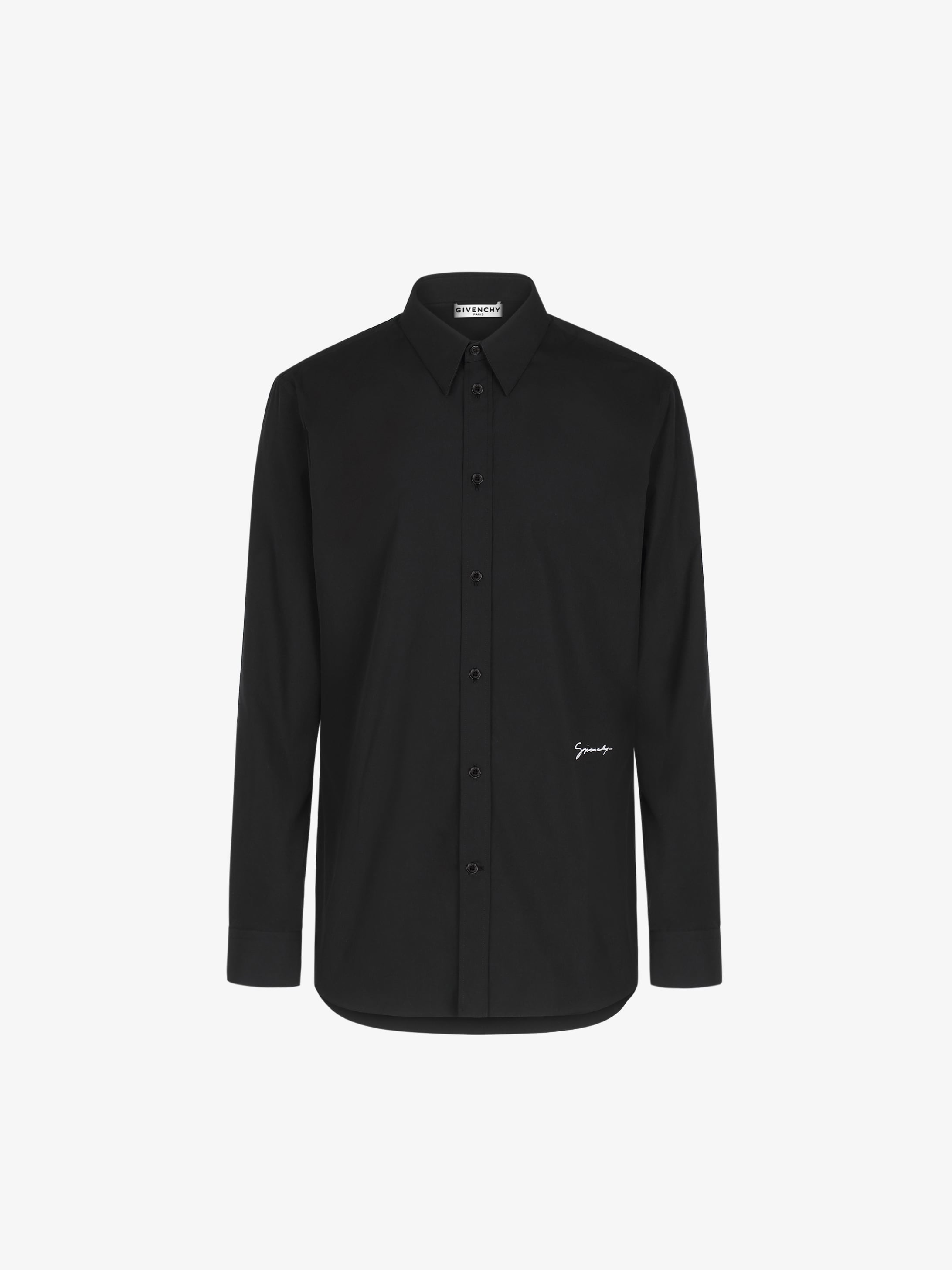Givenchy embroidered shirt in coton