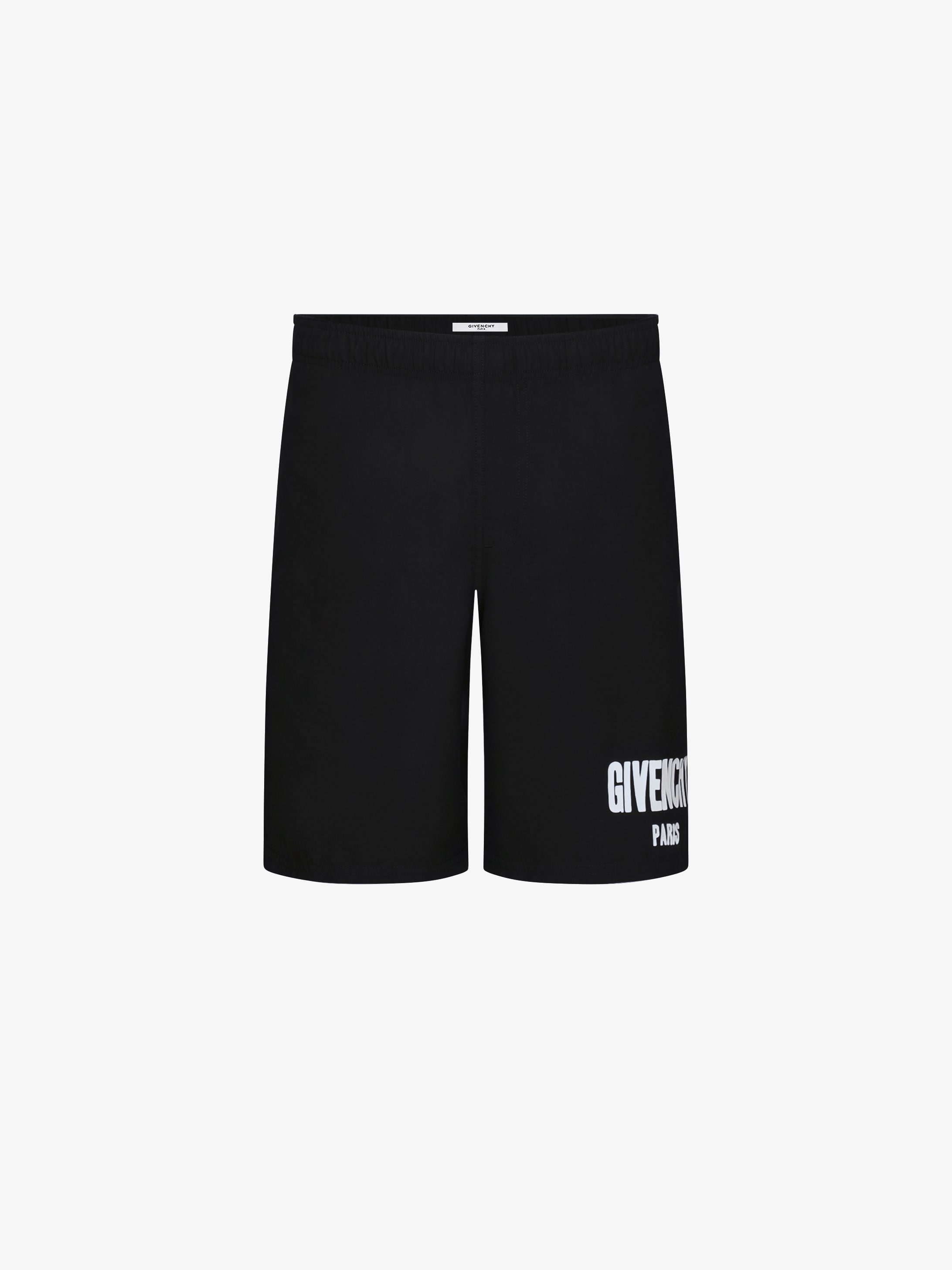 black givenchy swim shorts