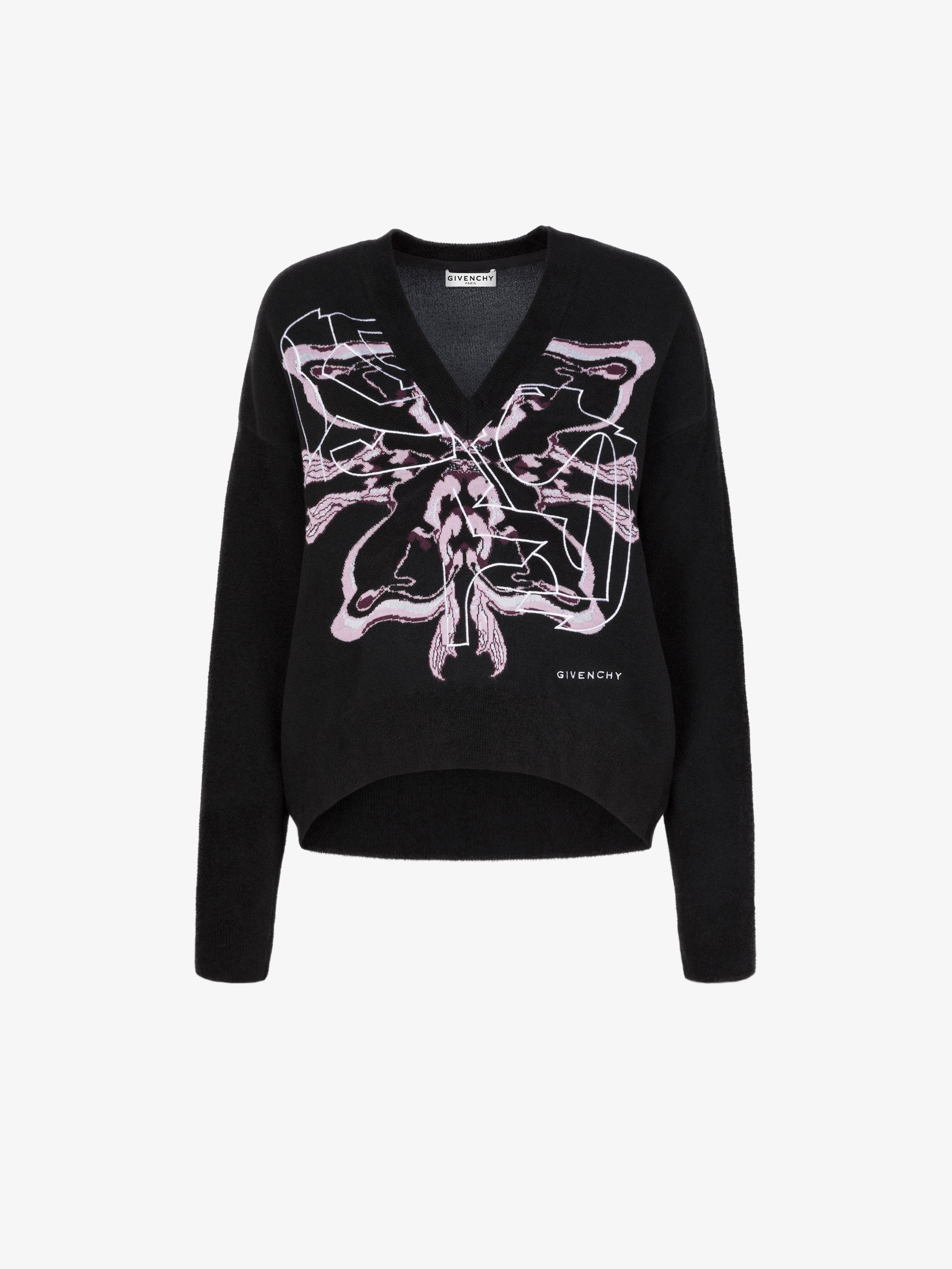 Rat sign sweater in jacquard