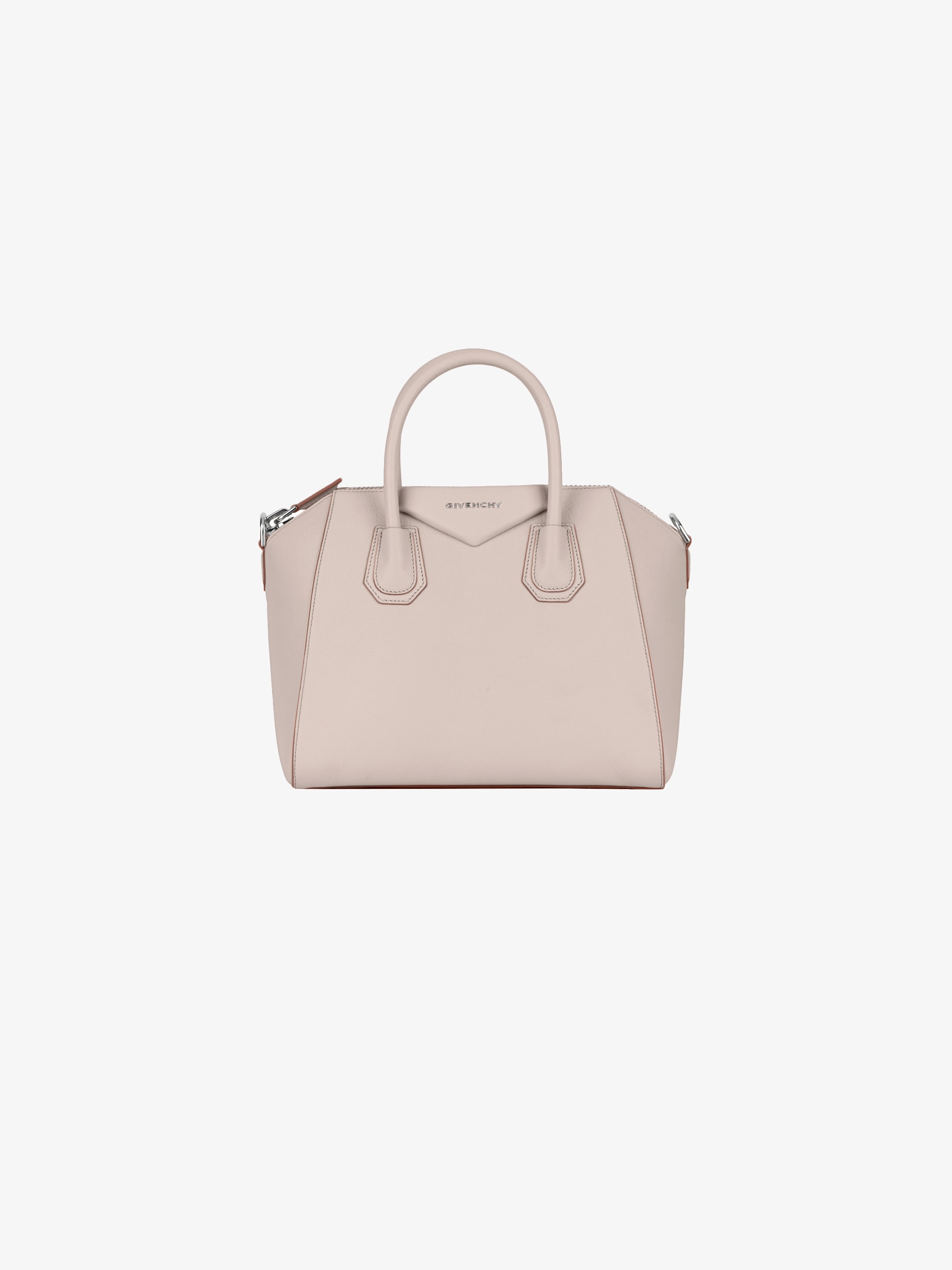 Small Antigona bag in grained leather