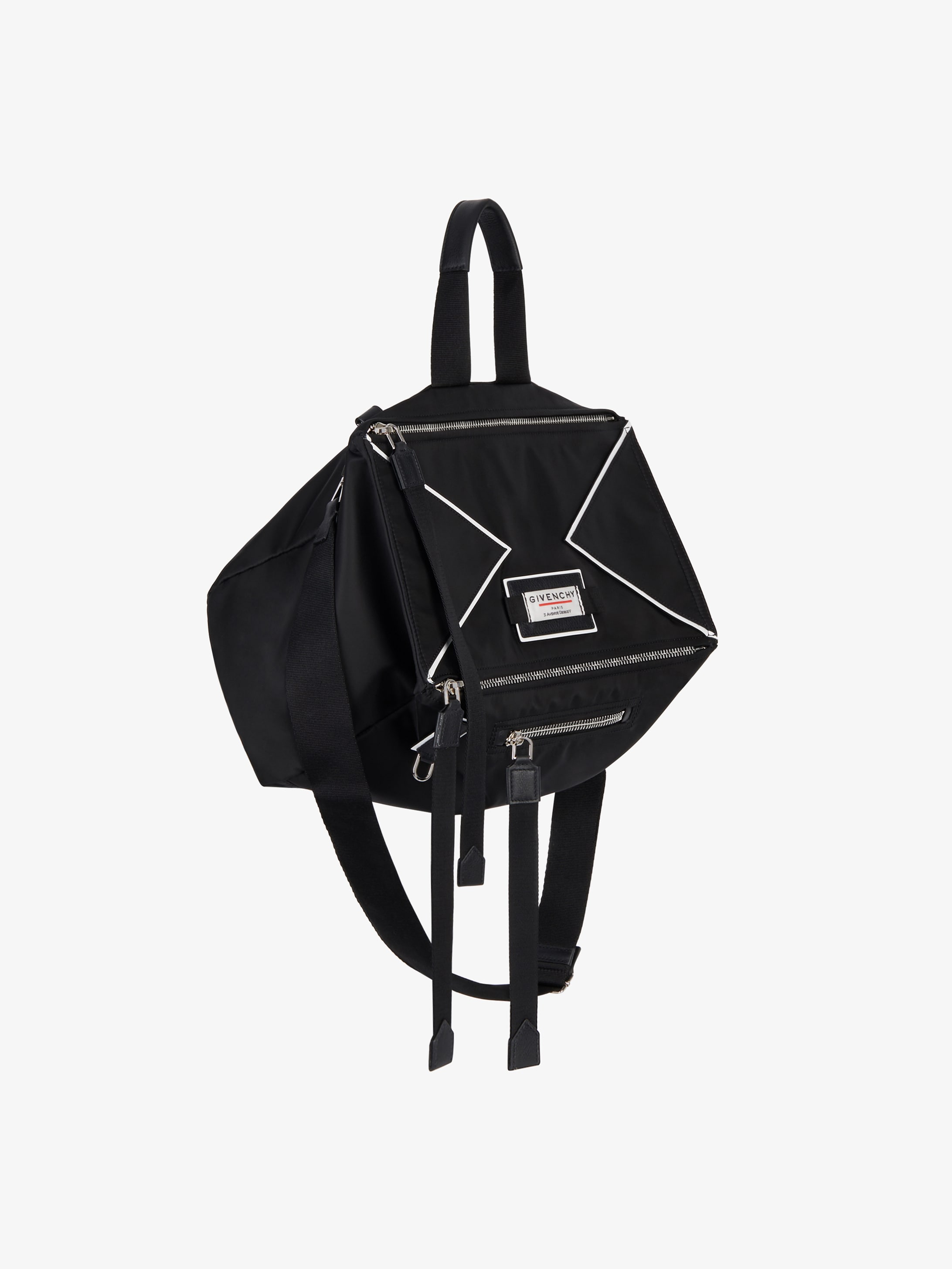 Sac Pandora messenger en nylon GIVENCHY Label