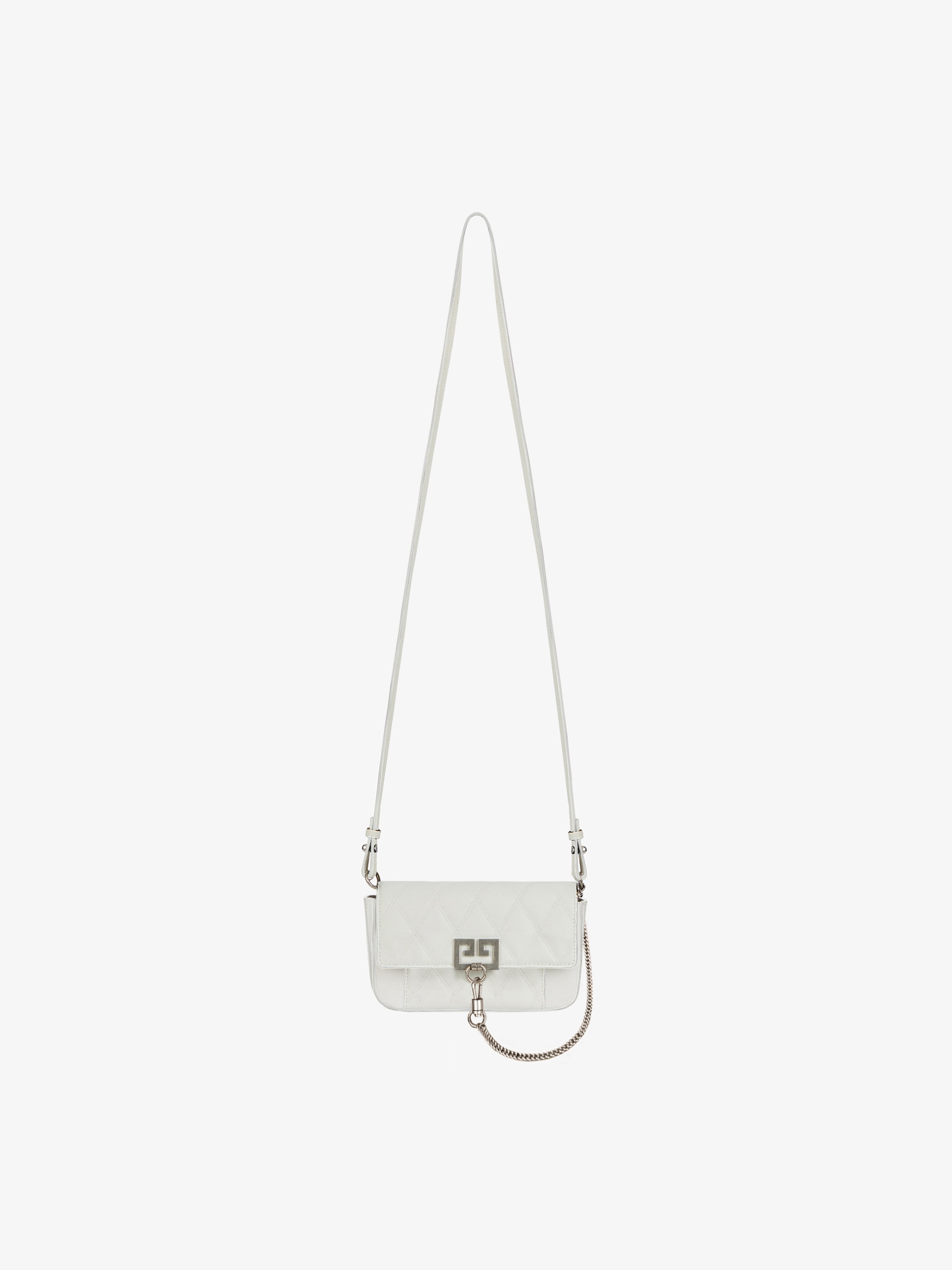 Mini Pocket bag in diamond quilted leather | GIVENCHY Paris