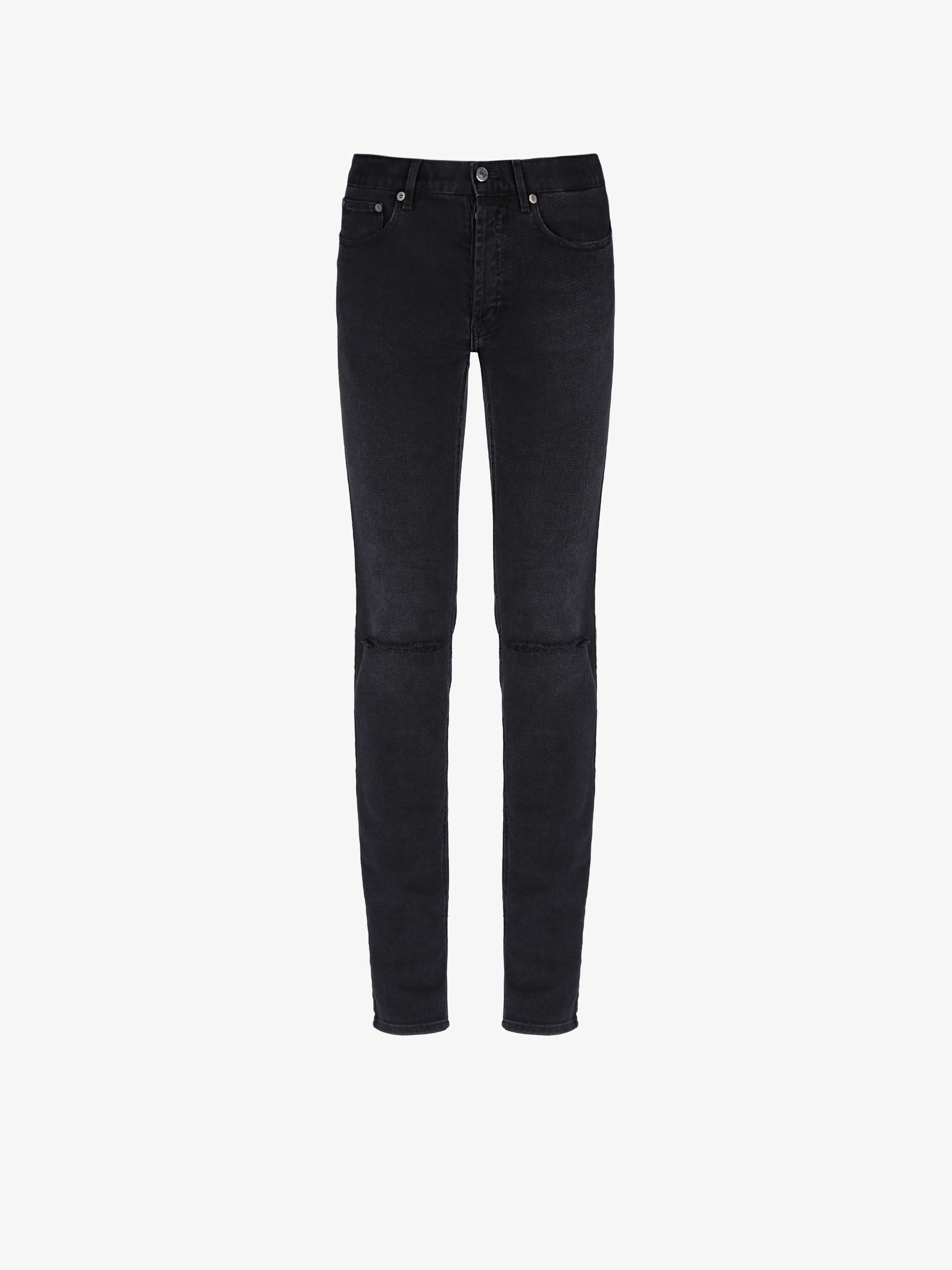 Destroyed skinny jeans