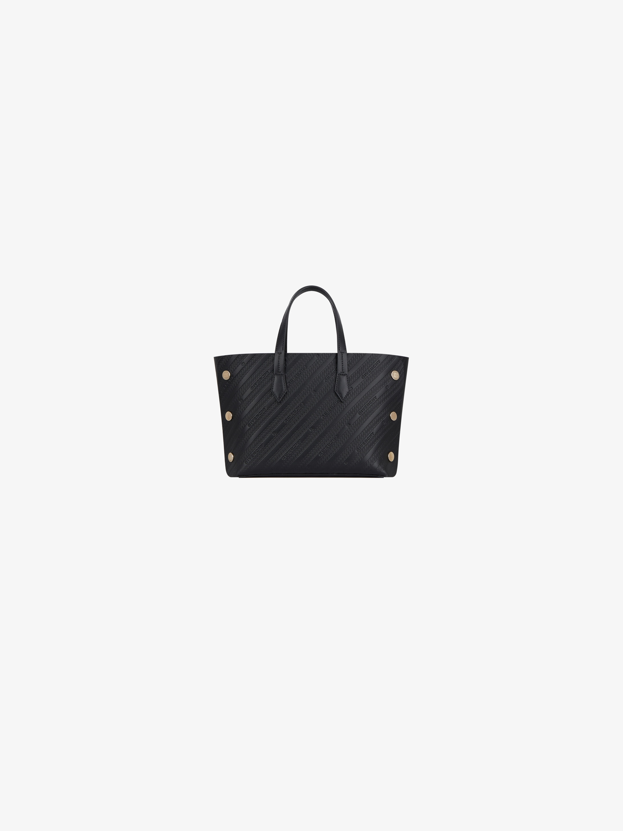 Mini BOND shopper in GIVENCHY chain embossed leather