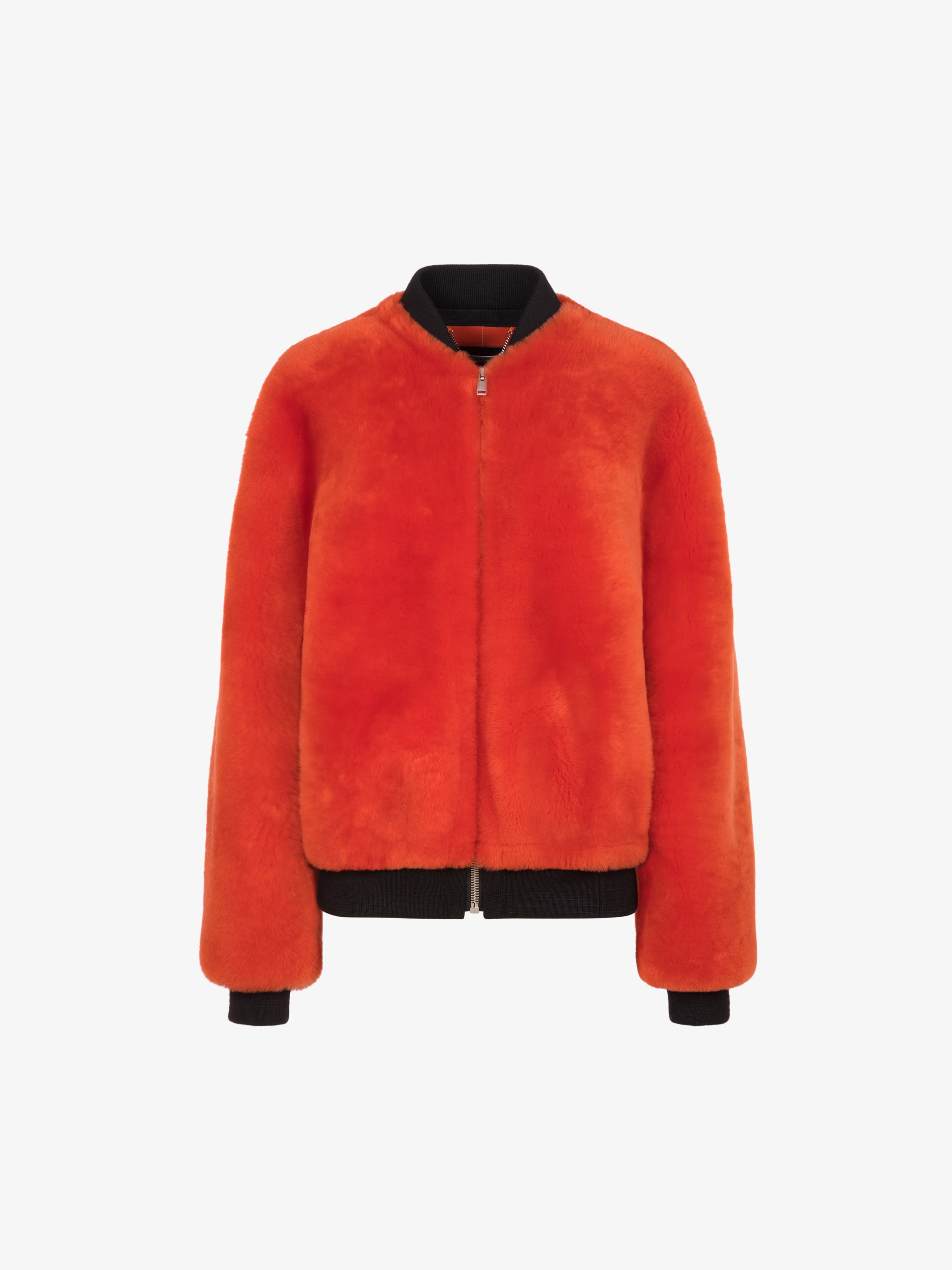 GIVENCHY address shearling bomber