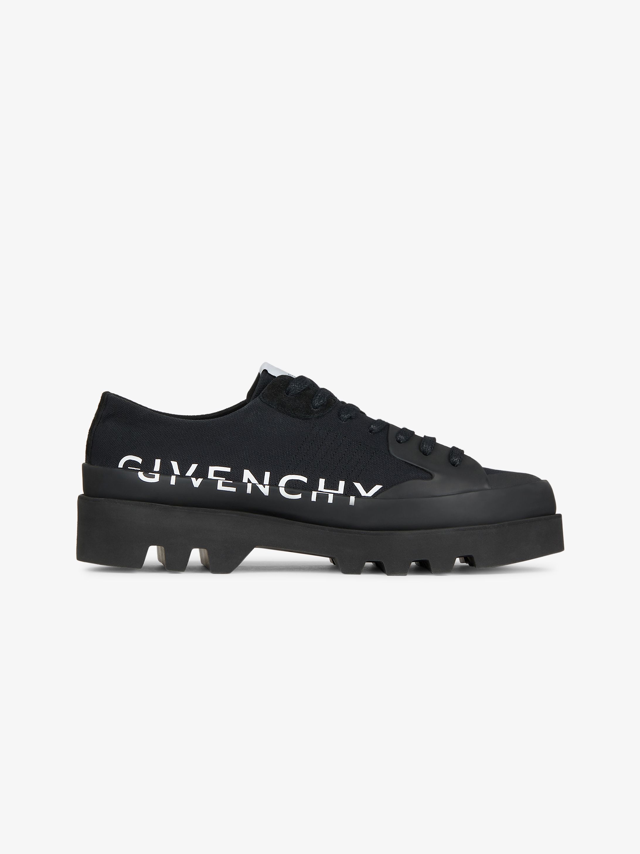 givenchy low sneakers in canvas