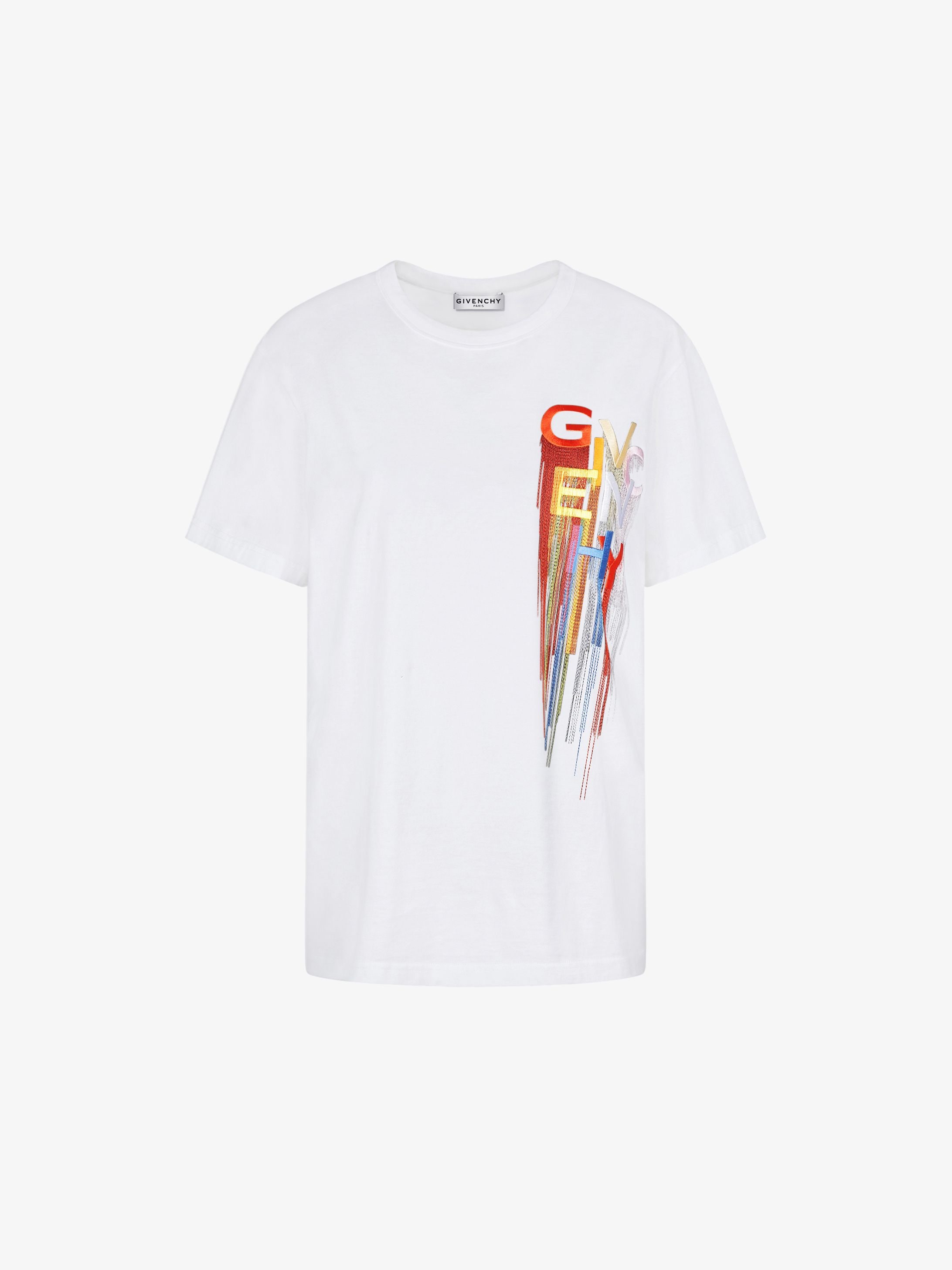 givenchy embroidered t shirt