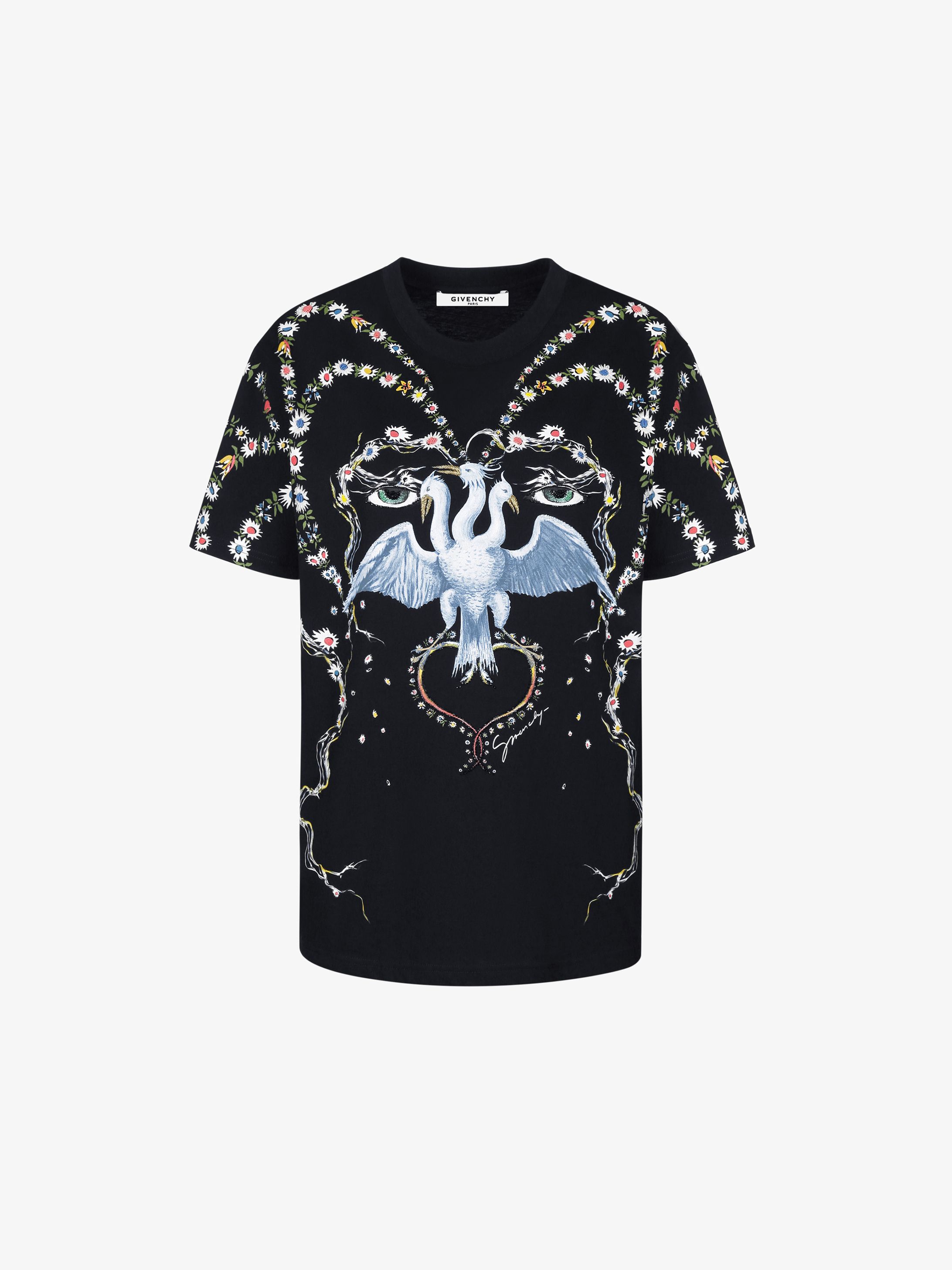 givenchy printed tee