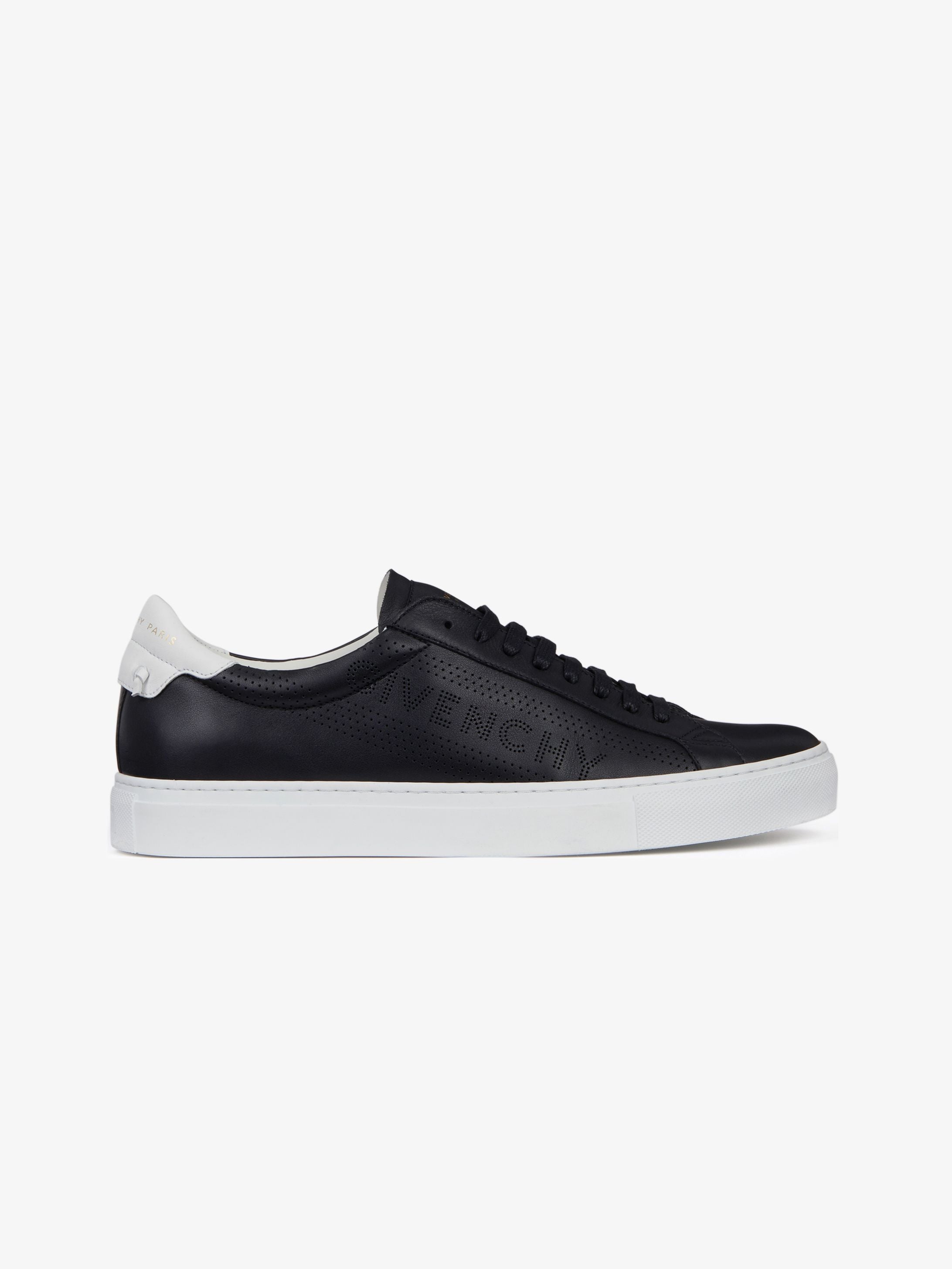 GIVENCHY perforated low sneakers in leather
