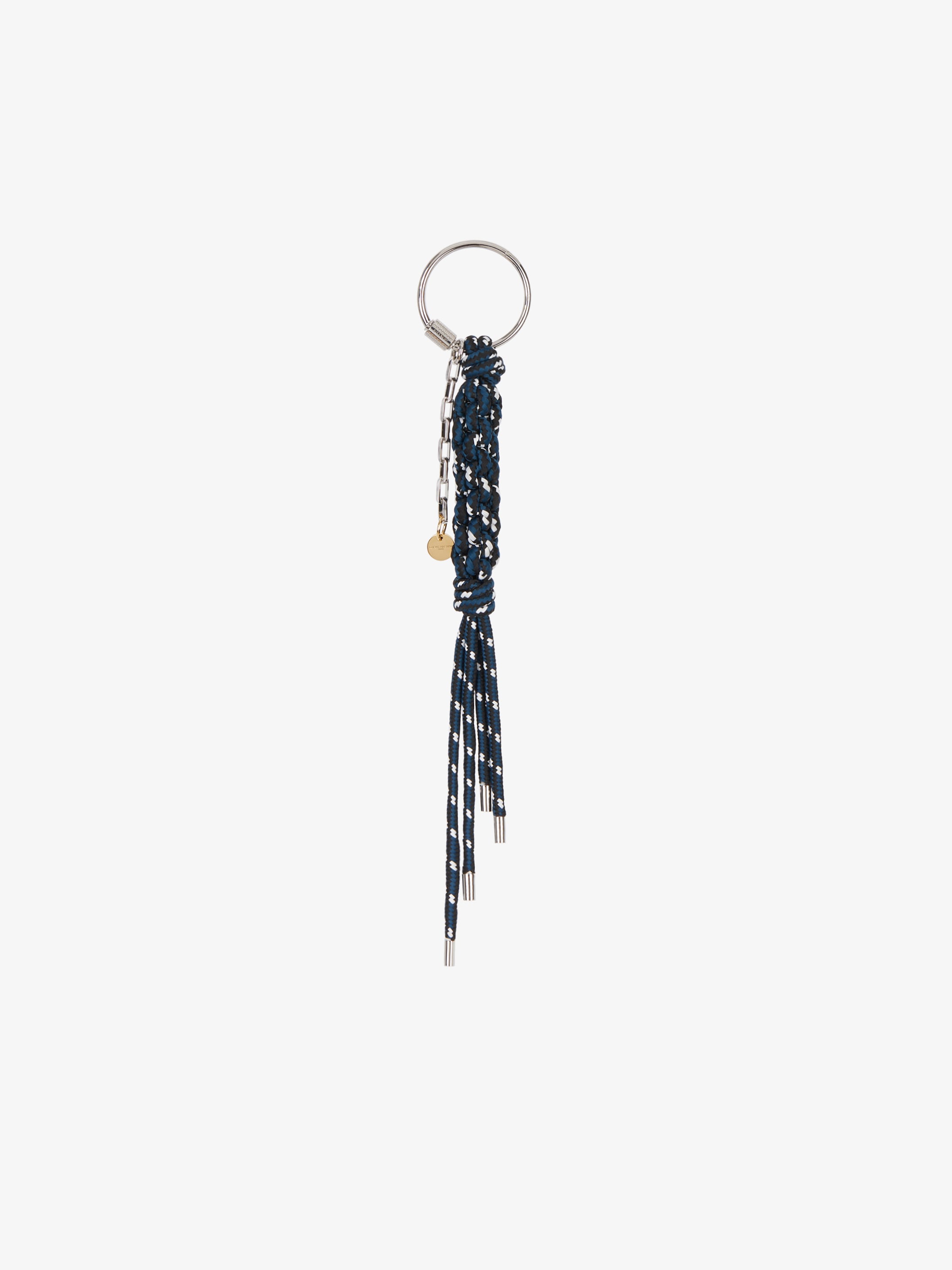 Friendship bracelet keyring with cord