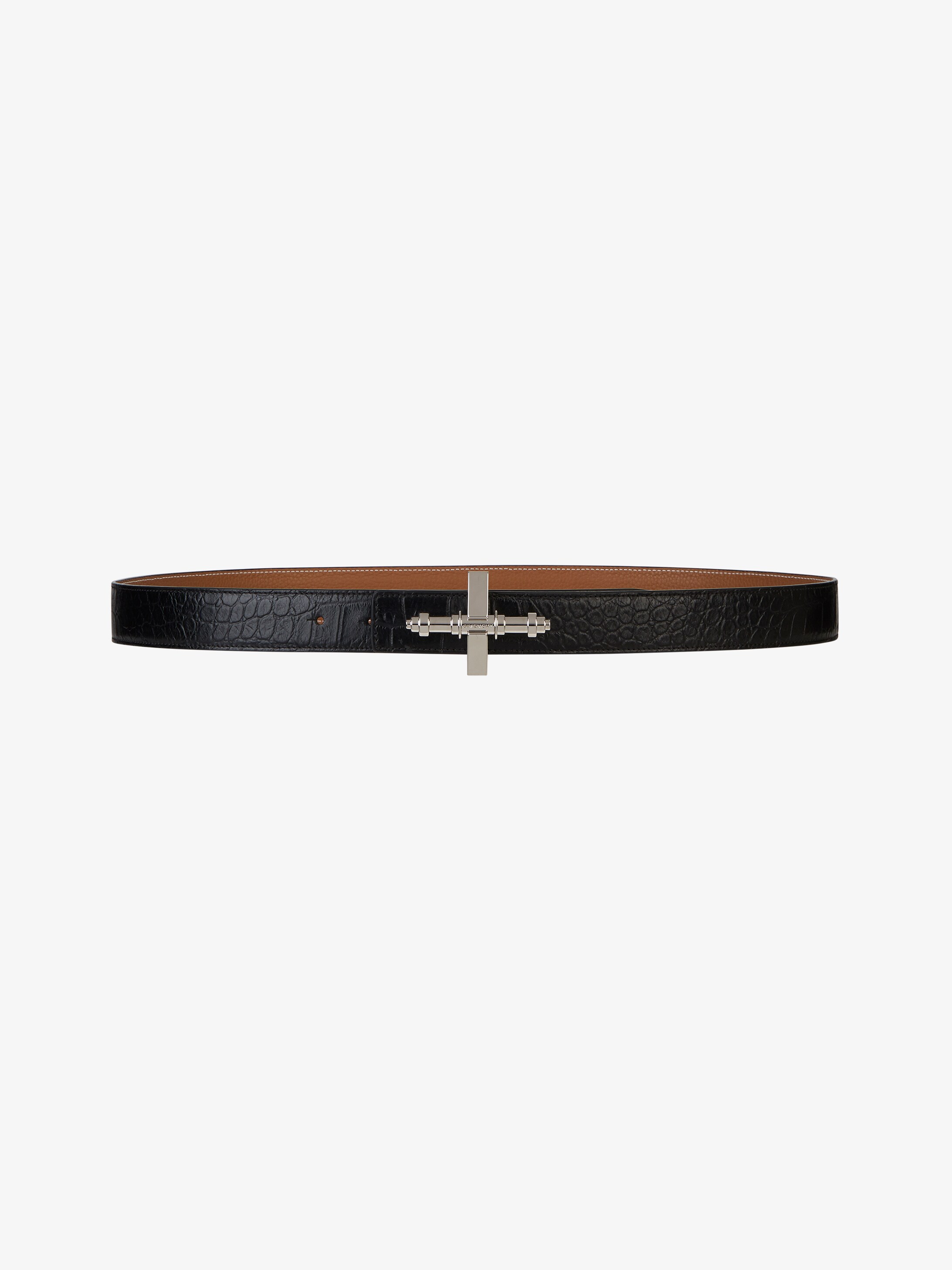 Reversible leather Obsedia belt 