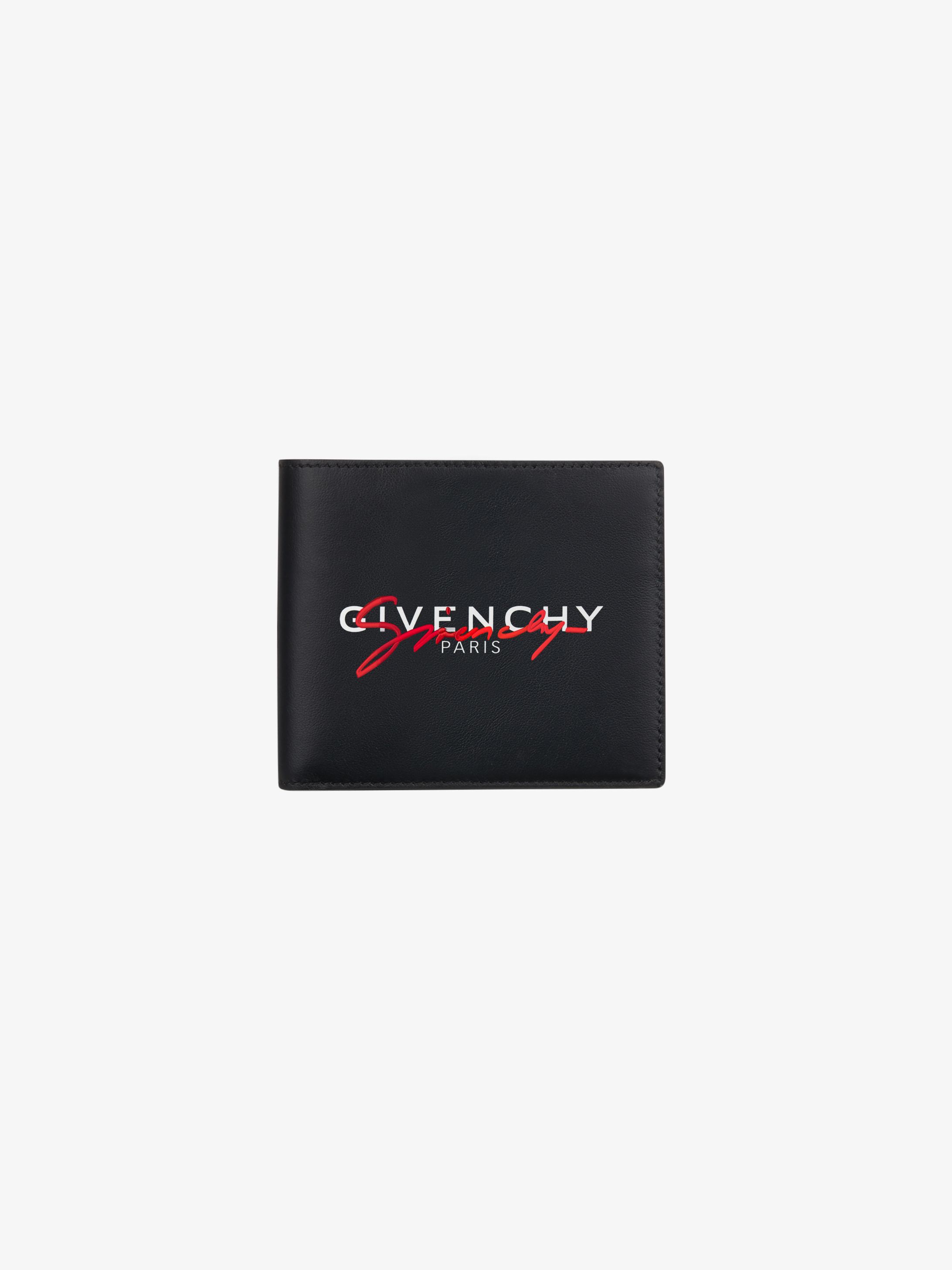 Portefeuille GIVENCHY en toile enduite