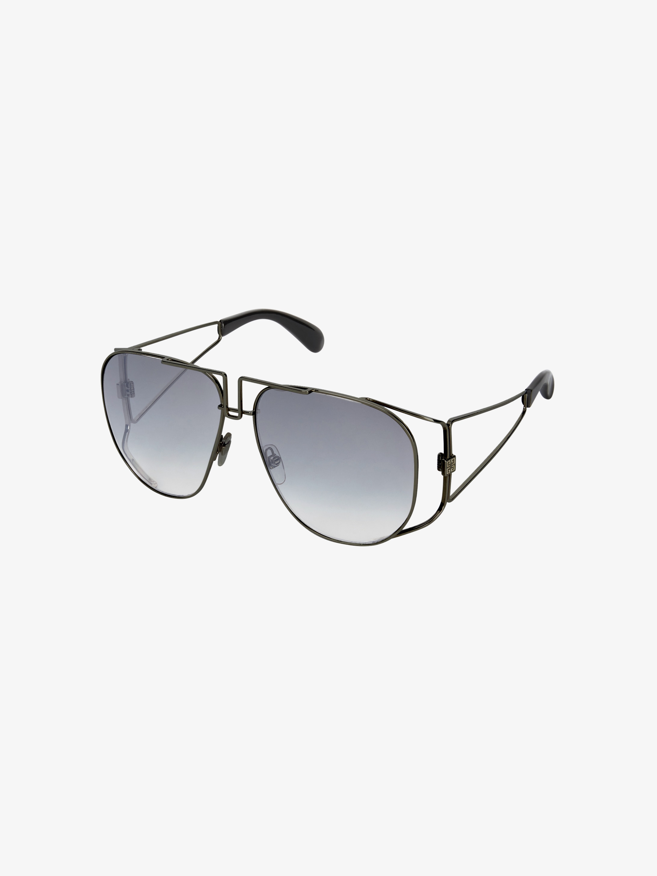 graphic sunglasses in acetate and metal
