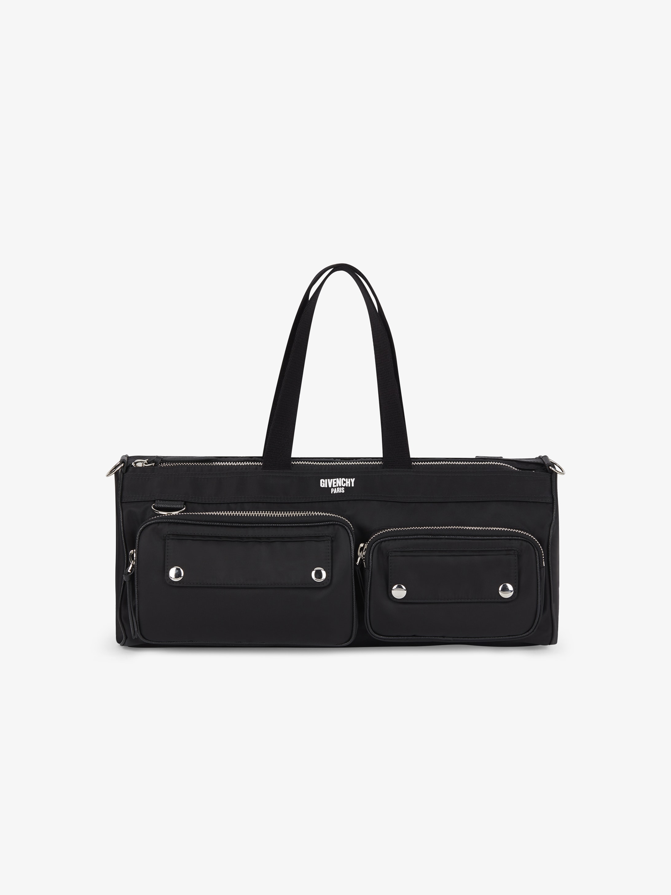 Givenchy PARIS printed duffle bag in 