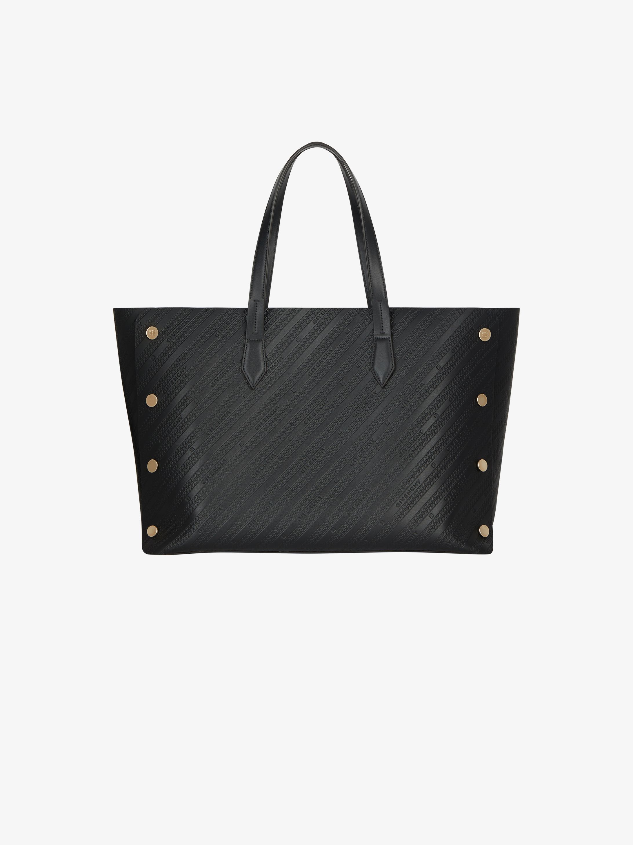 Cabas Bond médium en cuir embossé GIVENCHY Chaîne