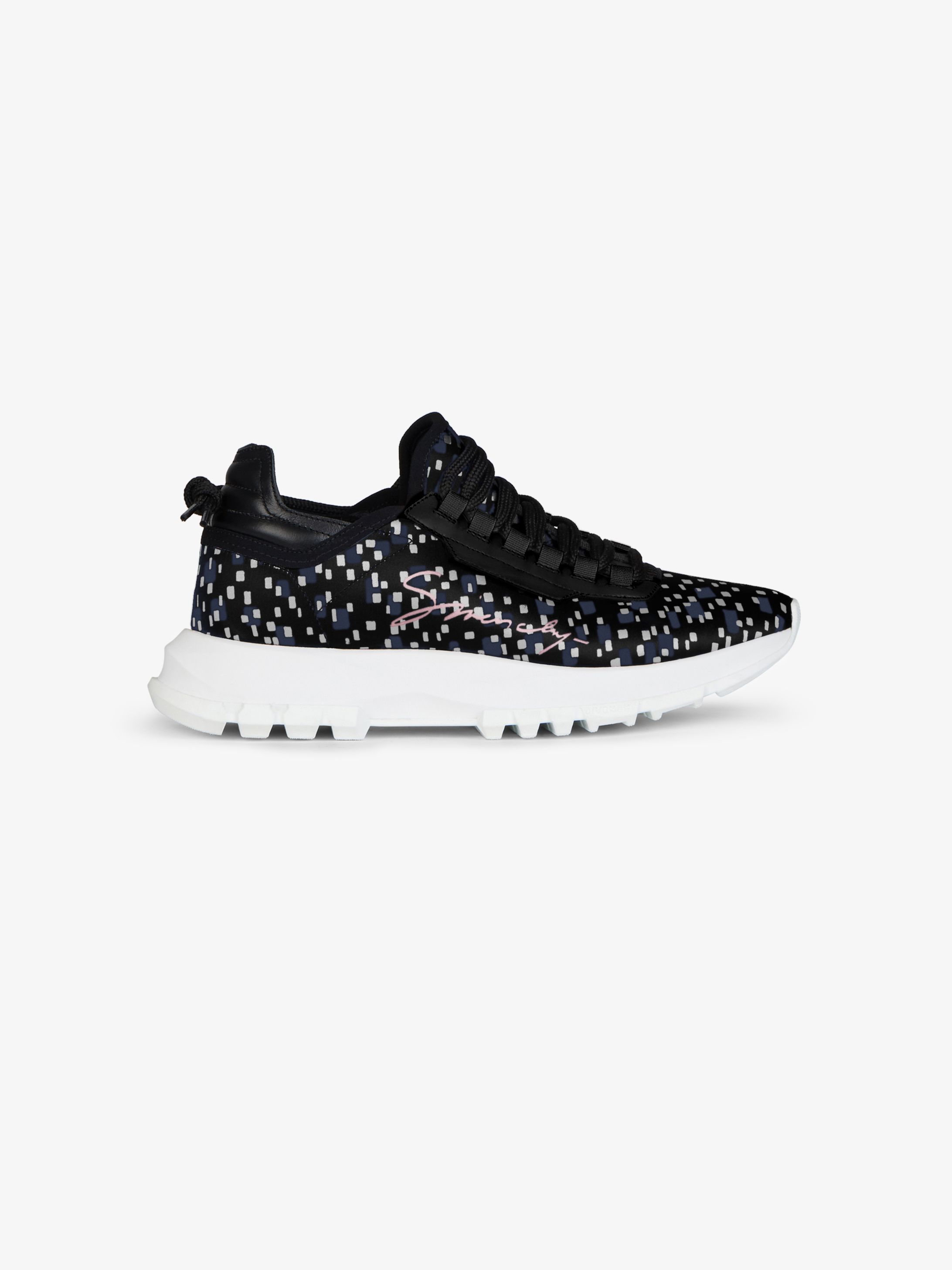 Sneaker basse da running Spectre di satin stampato