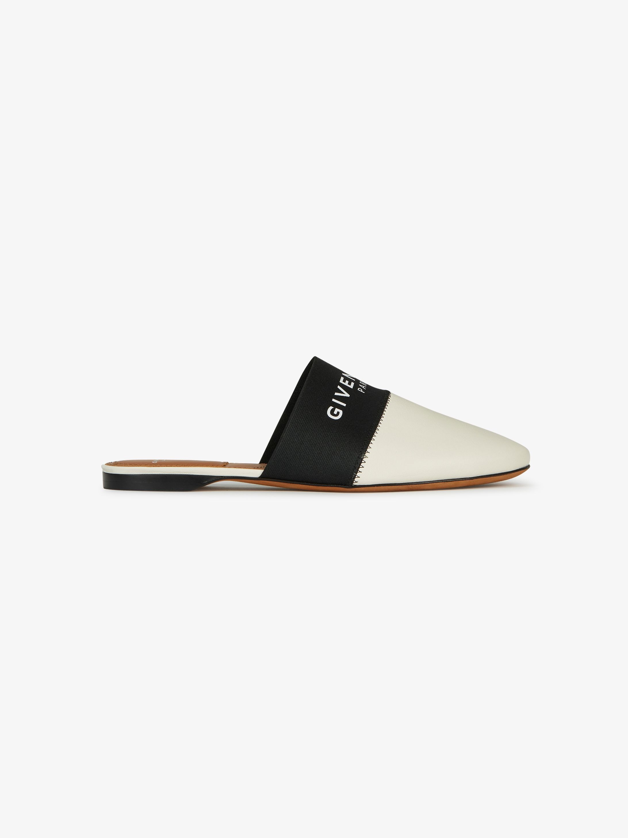 GIVENCHY PARIS leather mules