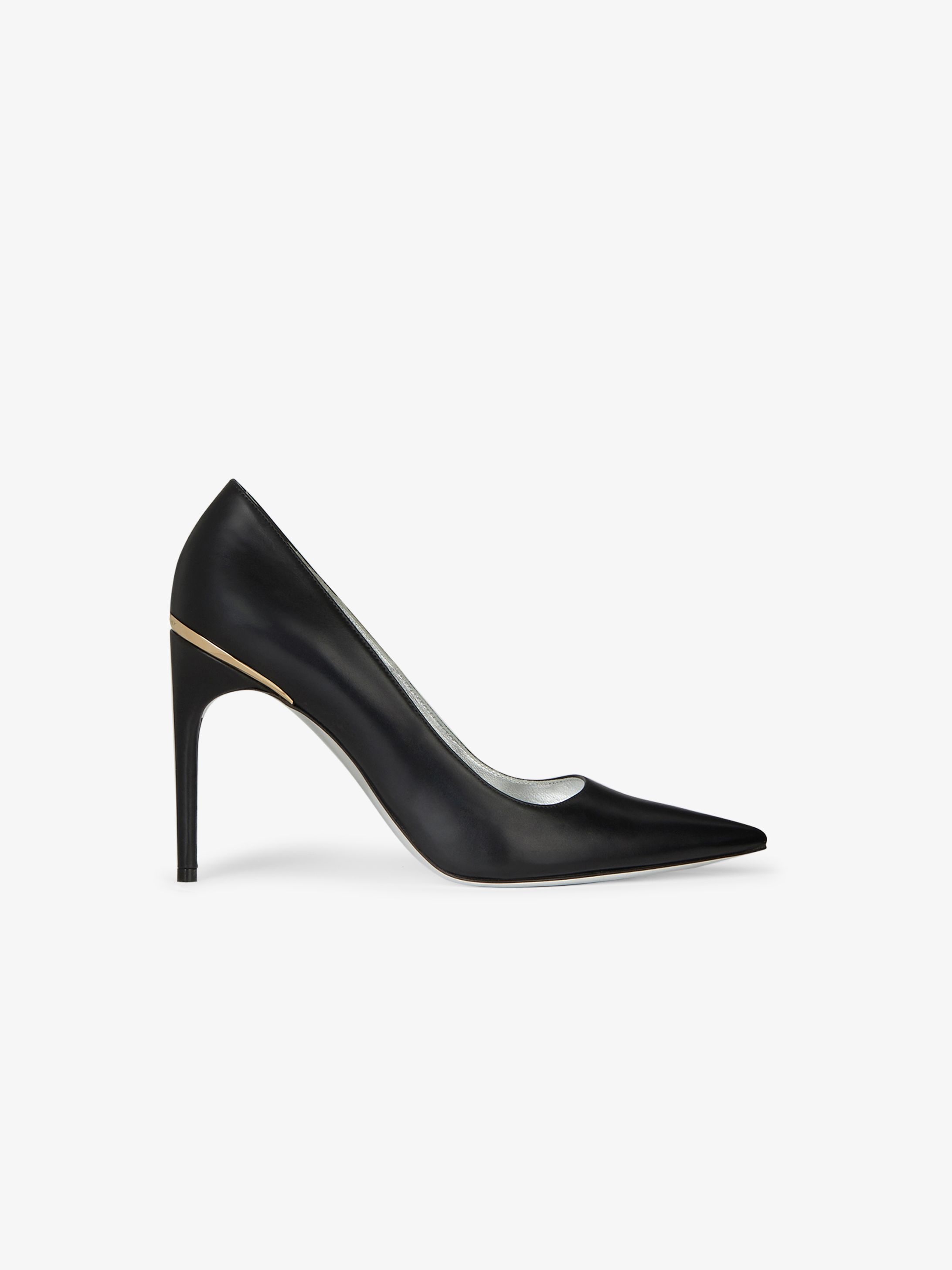 Escarpins M-Pump en cuir lisse