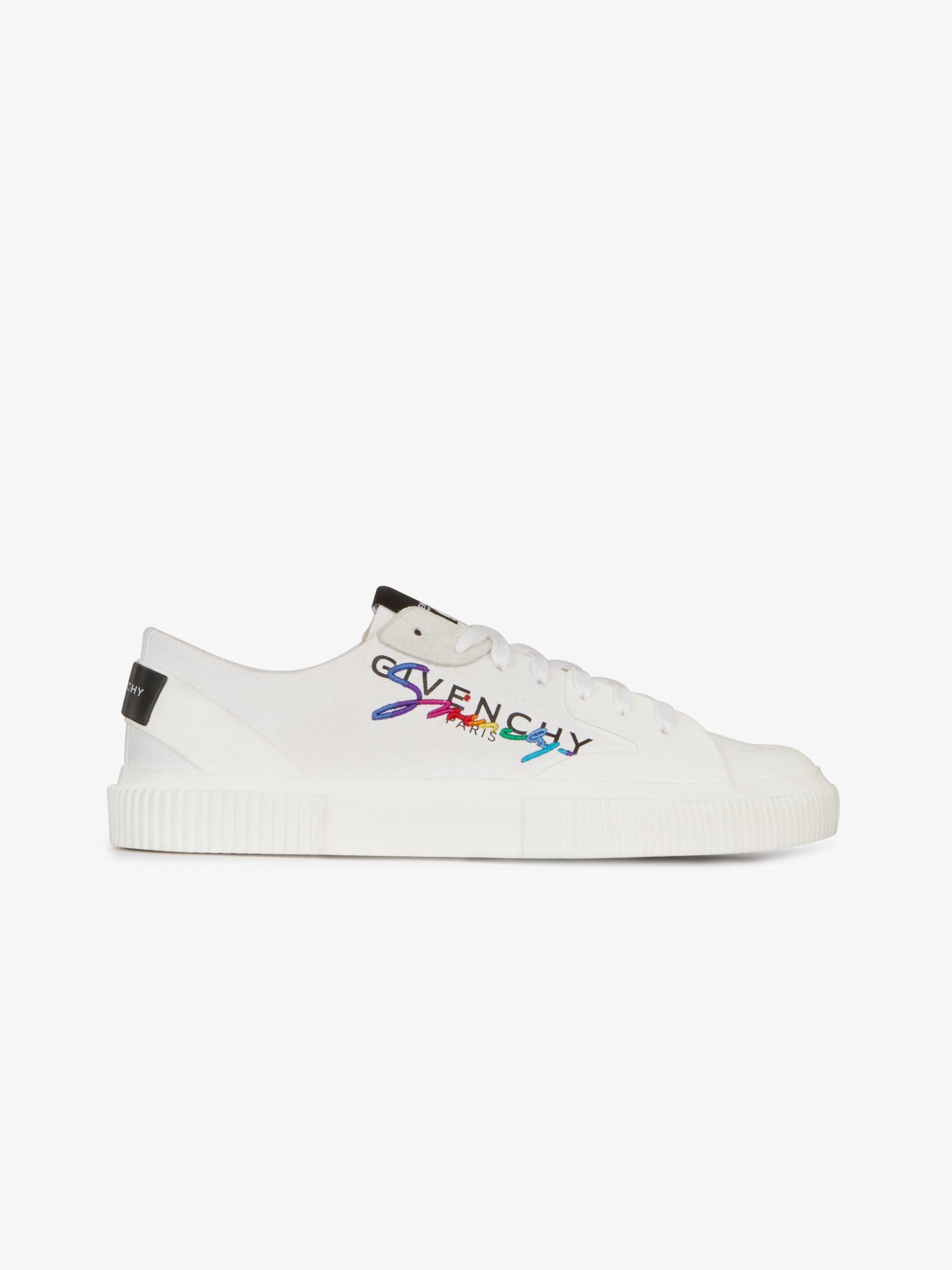GIVENCHY low sneakers in canvas