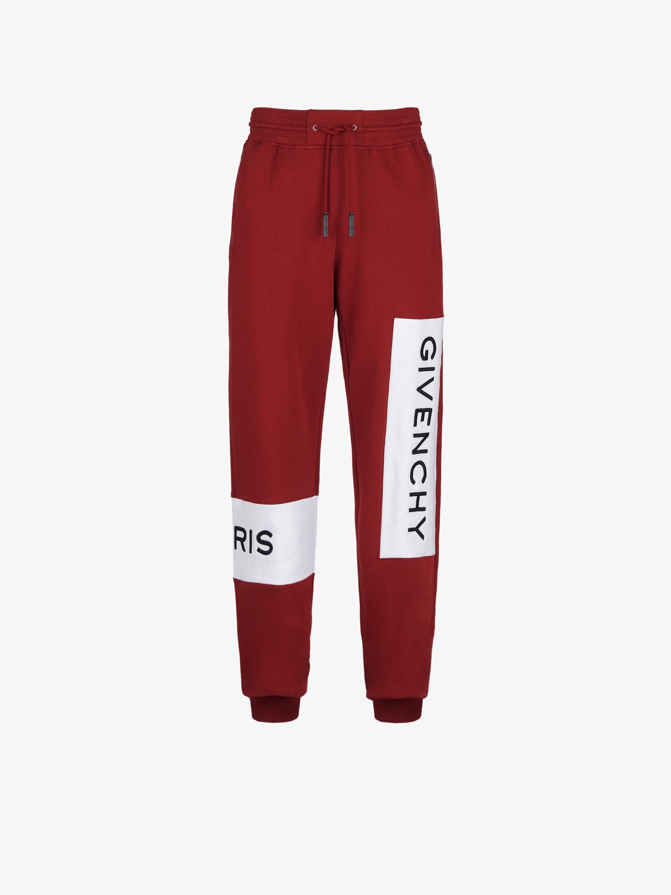 givenchy embroidered jogger pants