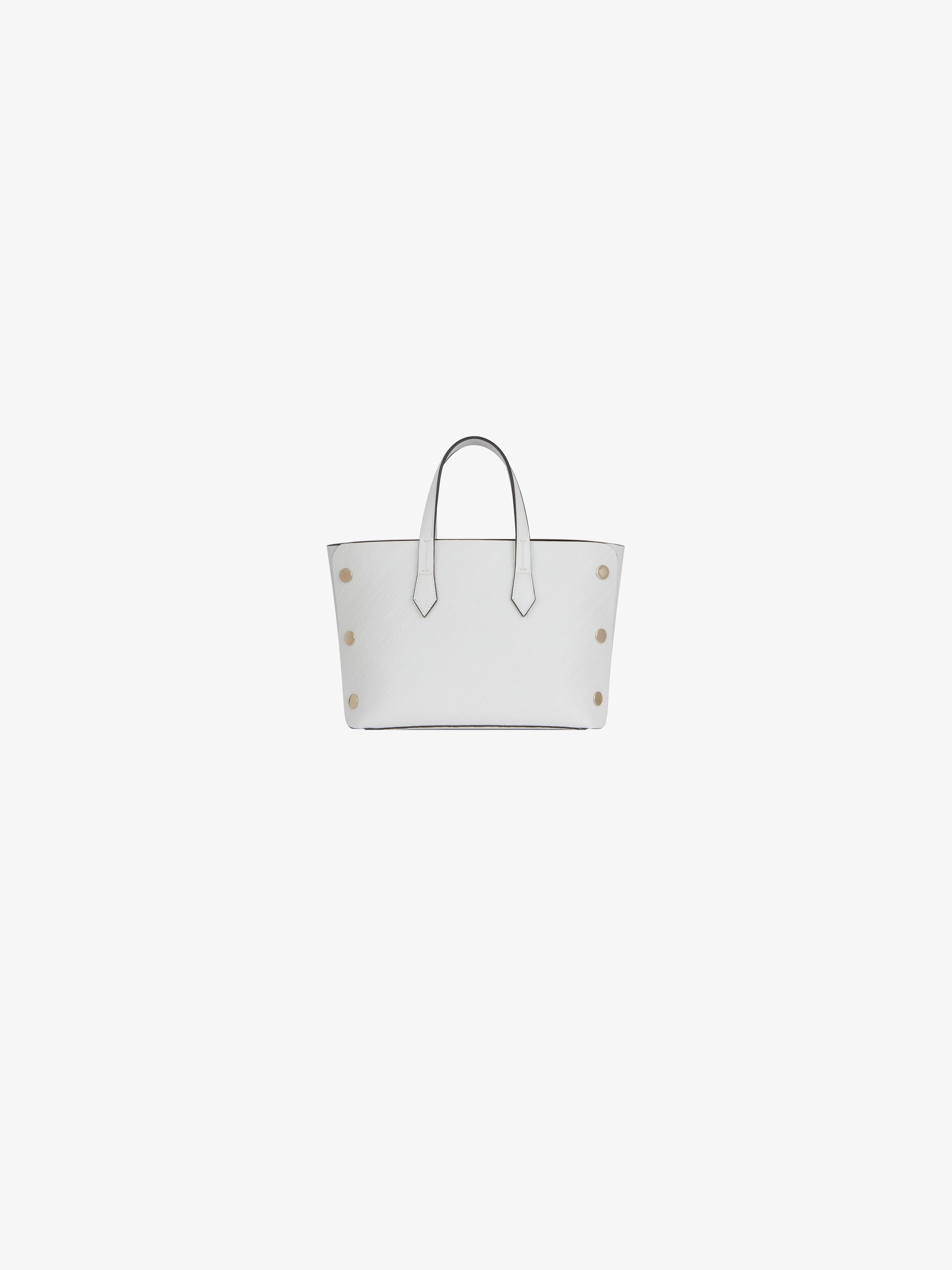 Mini BOND shopper in GIVENCHY chain embossed leather
