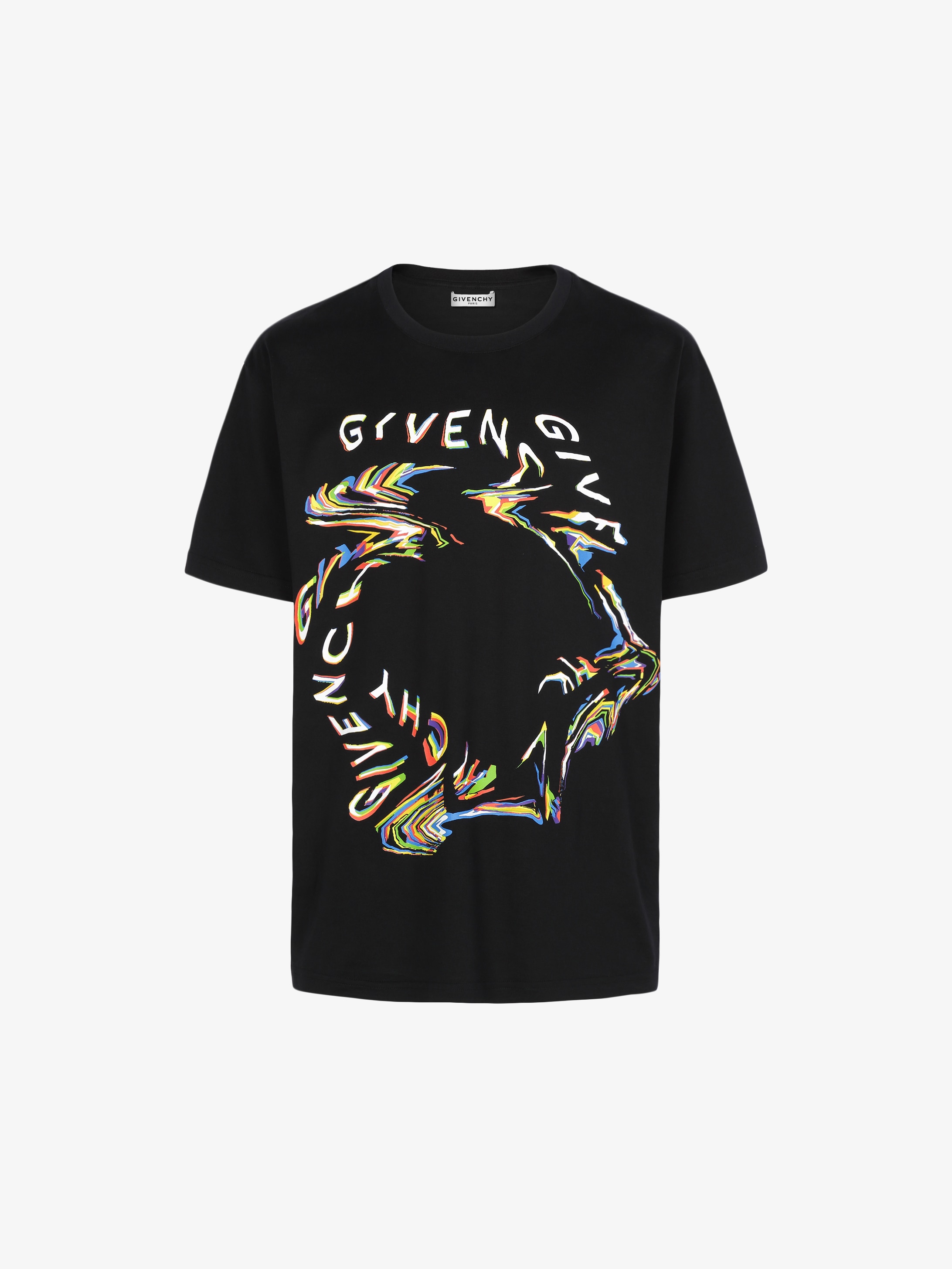 GIVENCHY Glitch printed t-shirt