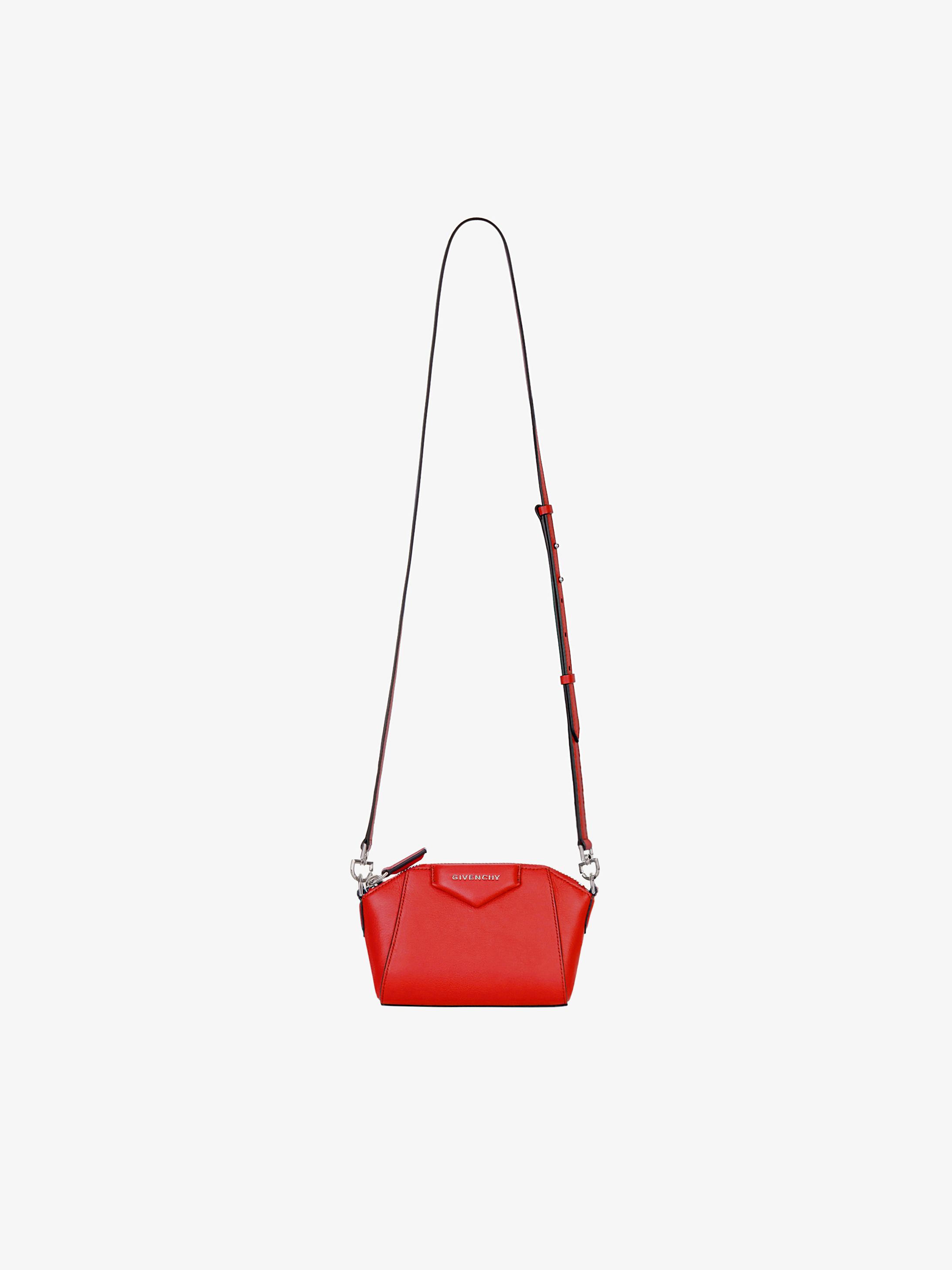 Nano Antigona bag in grained leather