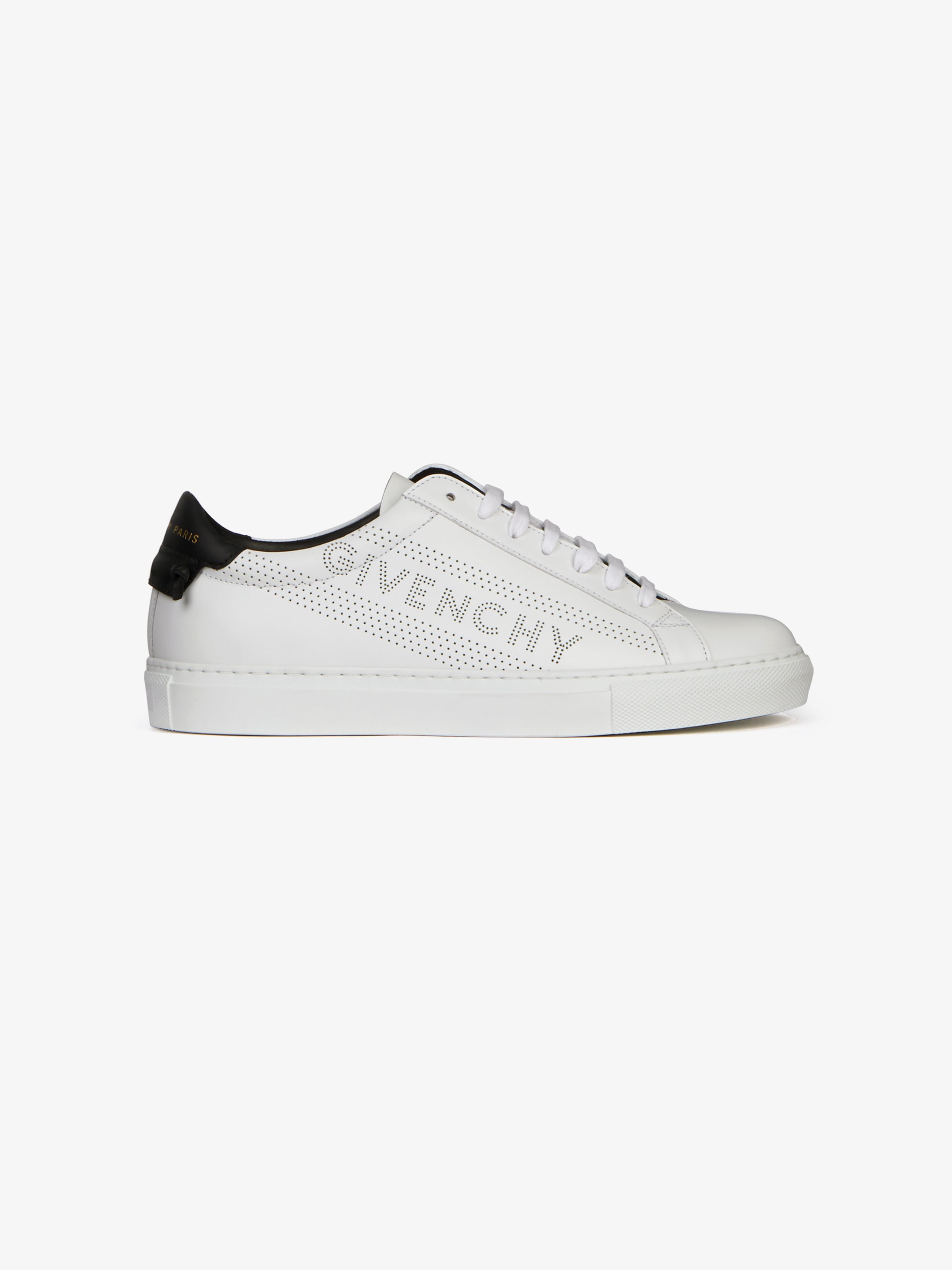 GIVENCHY perforated sneakers in leather